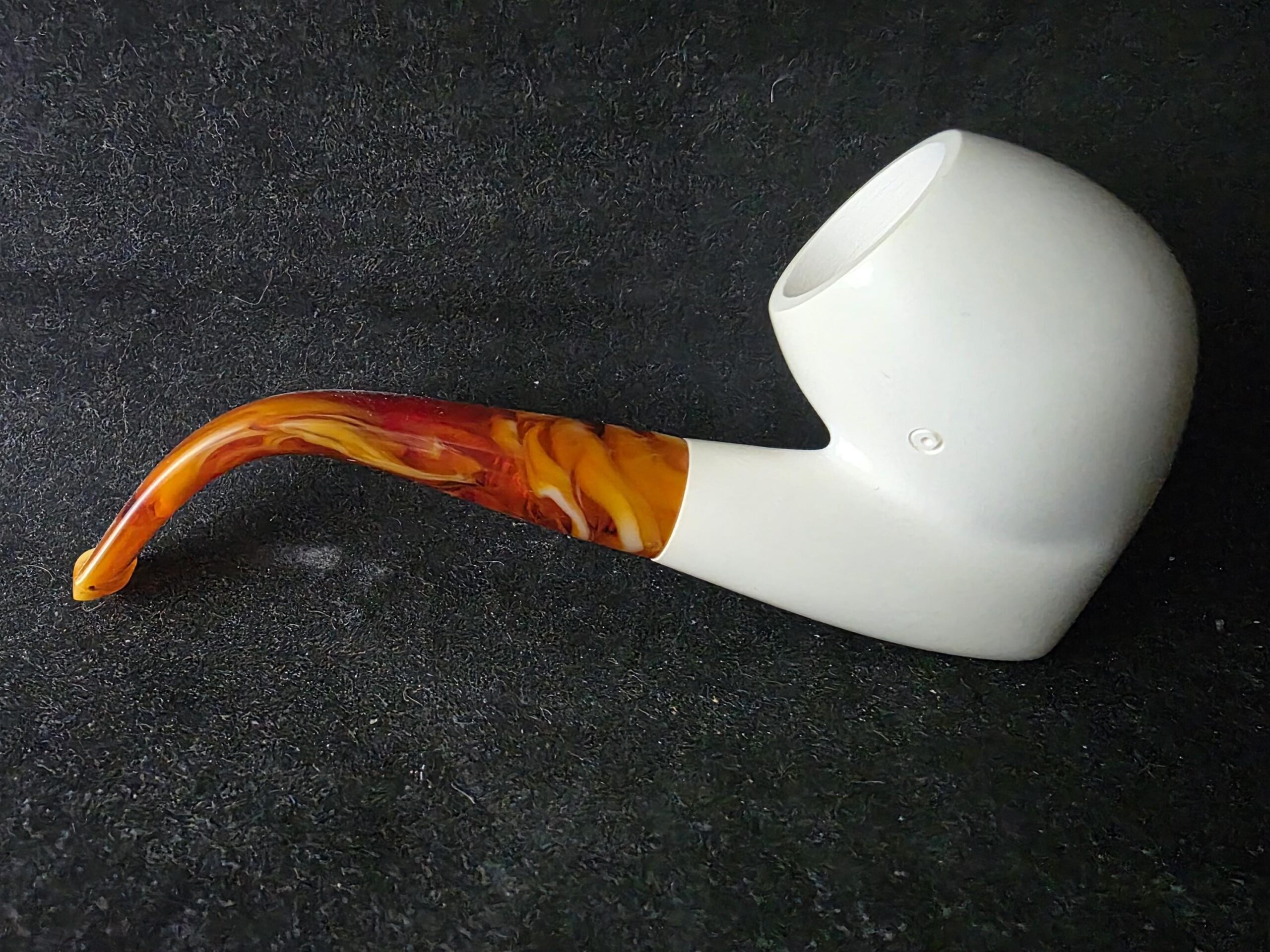 Post Modern Bowl shape Meerschaum Pipe , pipe gift for him - Image 3