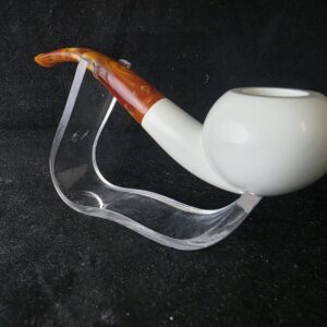 Smooth Apple Model Meerschaum Pipe,