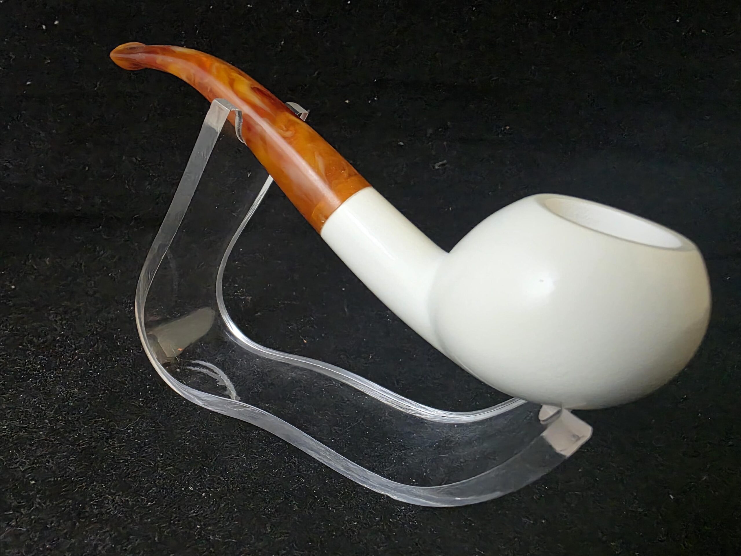 Apple model Meerschaum Pipe –, Block Meerschaum - Image 6