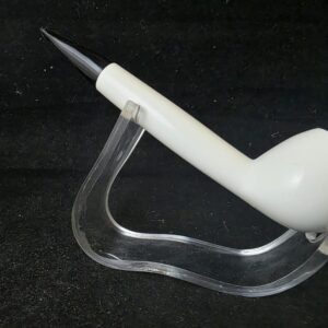 Canadian Model Special Design Hand Carved, Turkish Meerschaum with Acrylic Stem