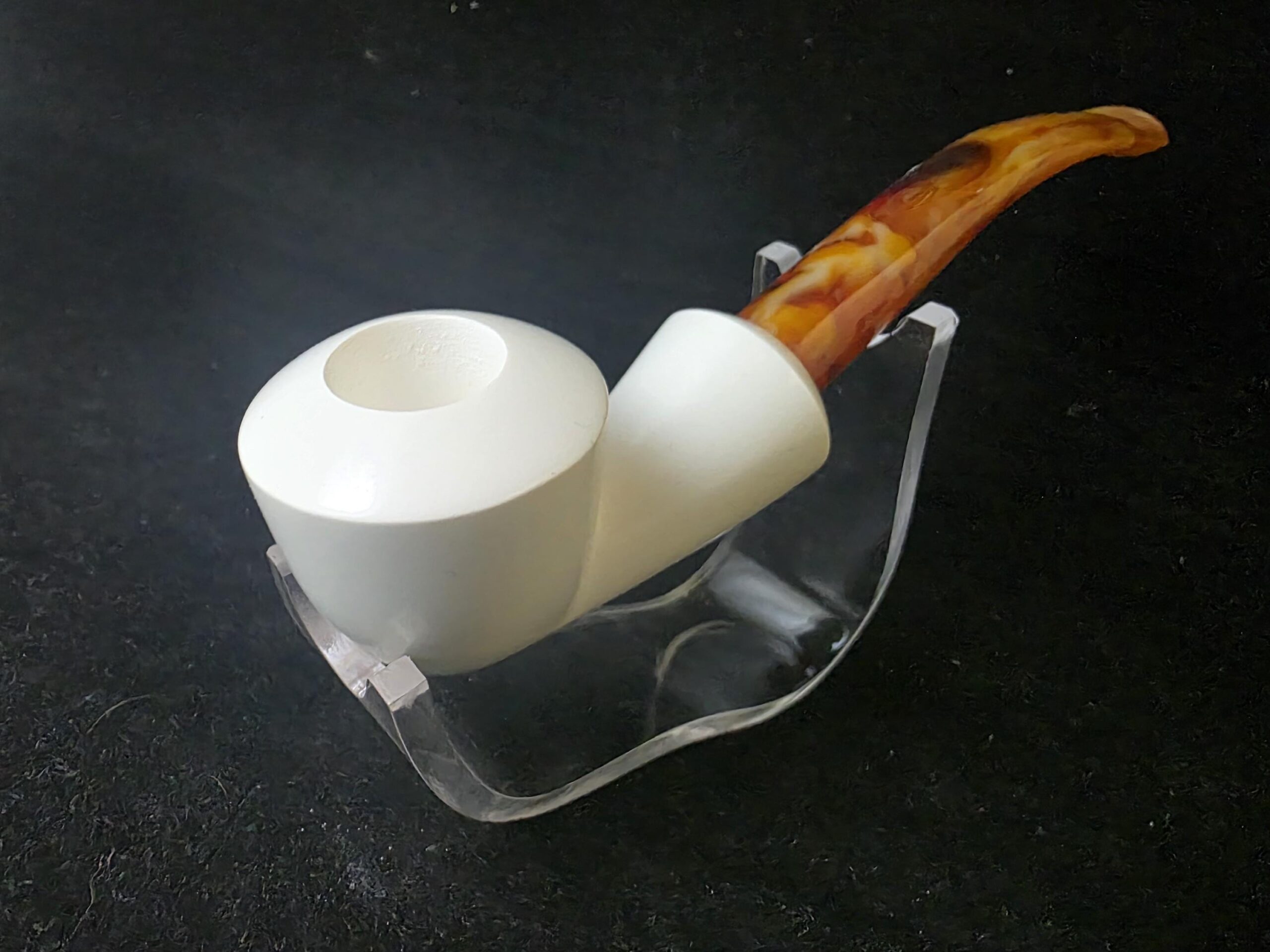 Elegant classic model meerschaum pipe – unique gift for him, - Image 4
