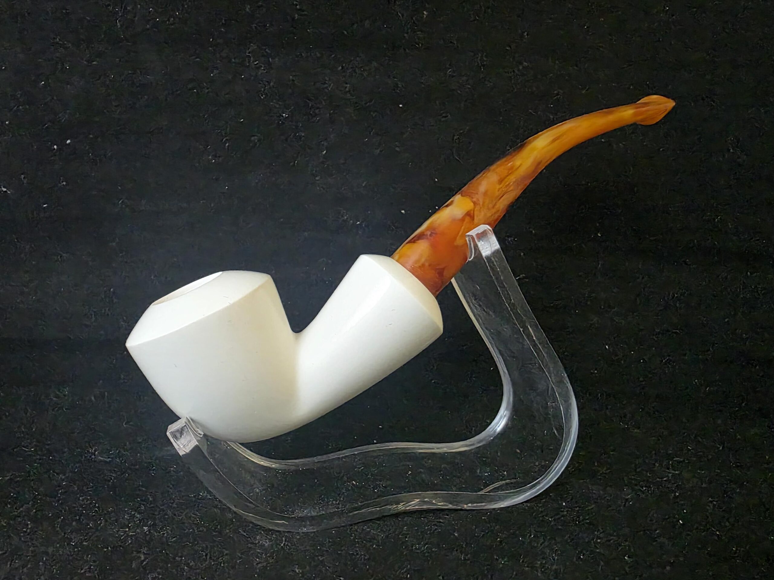 Elegant classic model meerschaum pipe – unique gift for him, - Image 5