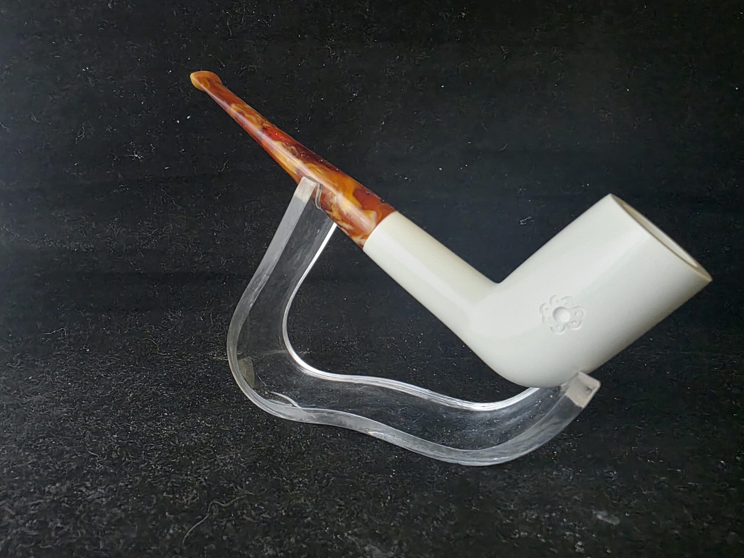 Elegant classic model meerschaum pipe – unique gift for him,