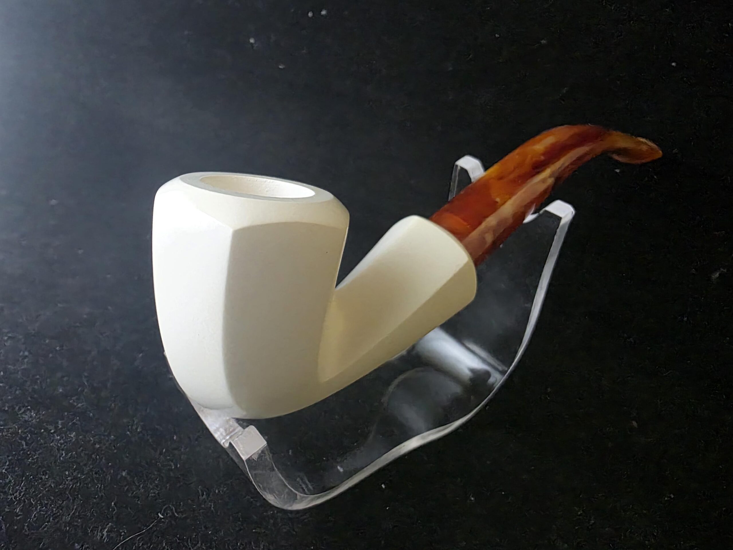 Edged Design Turkish Meerschaum Pipe, The Best Smoking Experience - Image 4