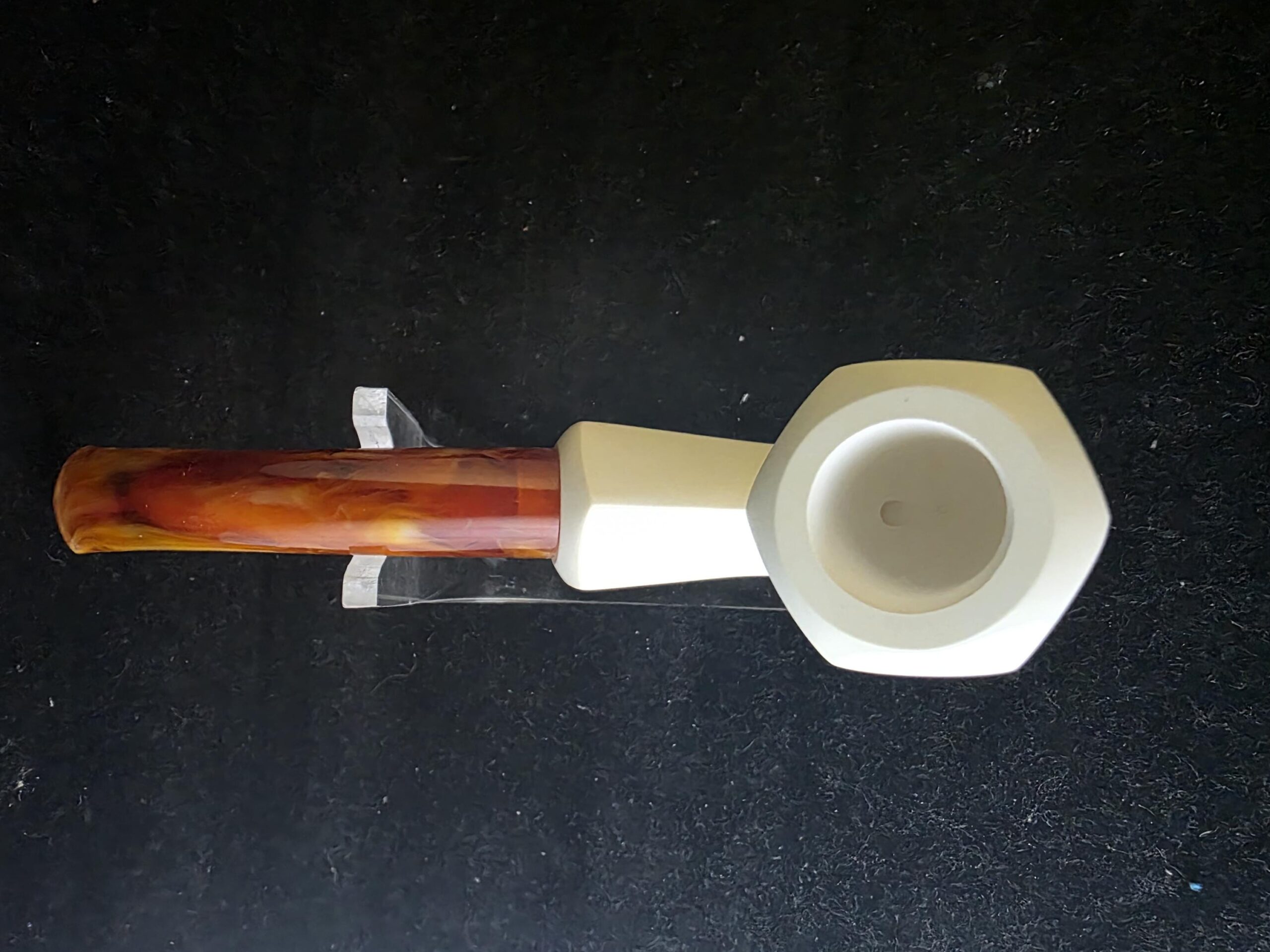 Edged Design Turkish Meerschaum Pipe, The Best Smoking Experience - Image 5