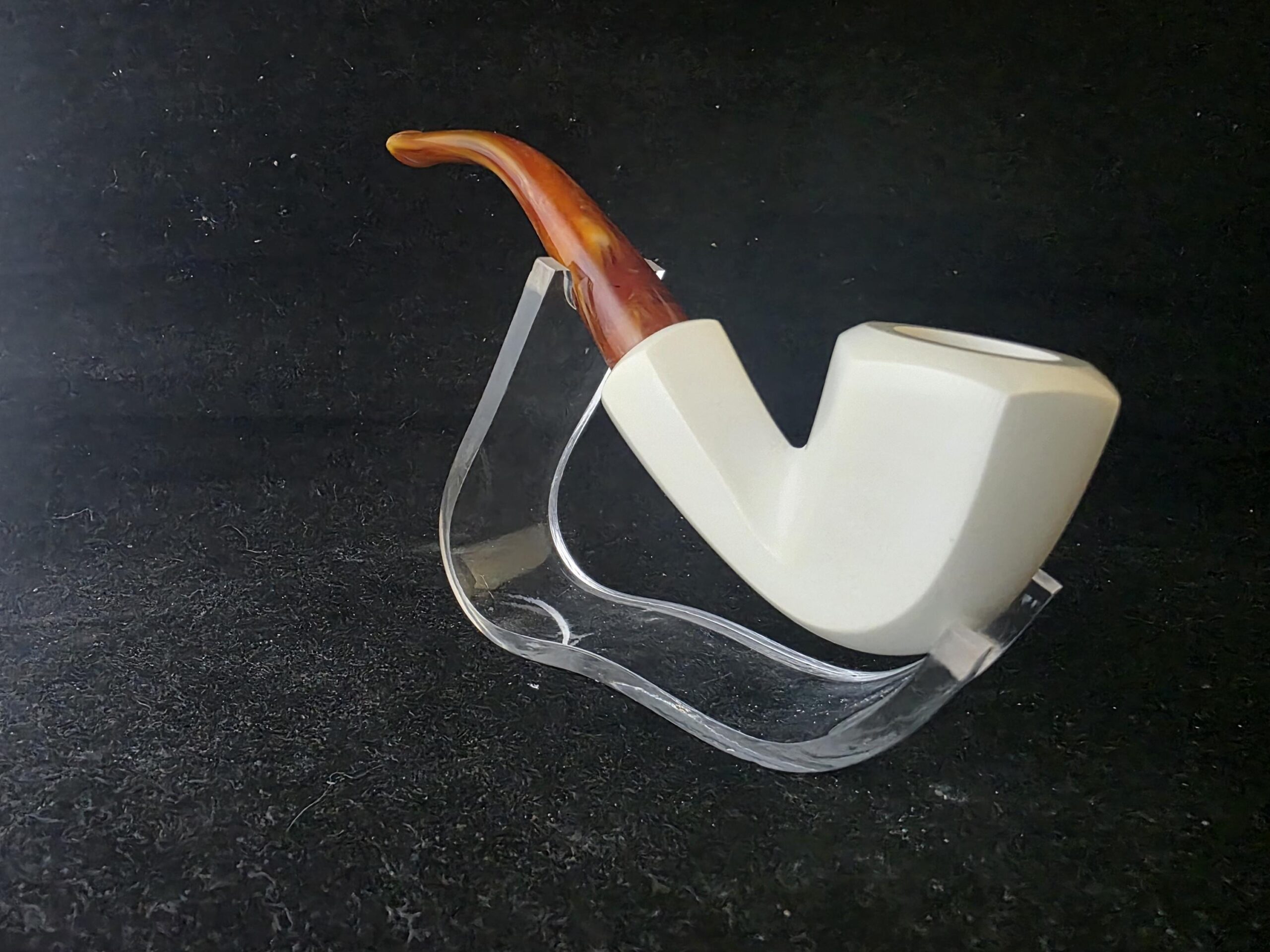 Edged Design Turkish Meerschaum Pipe, The Best Smoking Experience - Image 3