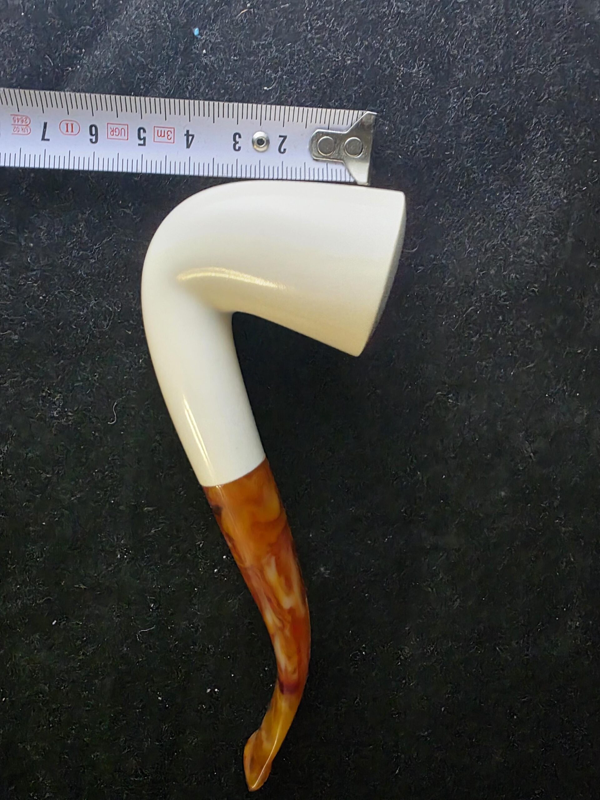 Classic Smooth Model Hand Carved Meerschaum Pipe, Block Meerschaum,Turkish Meerschaum, Gift For Him - Image 9