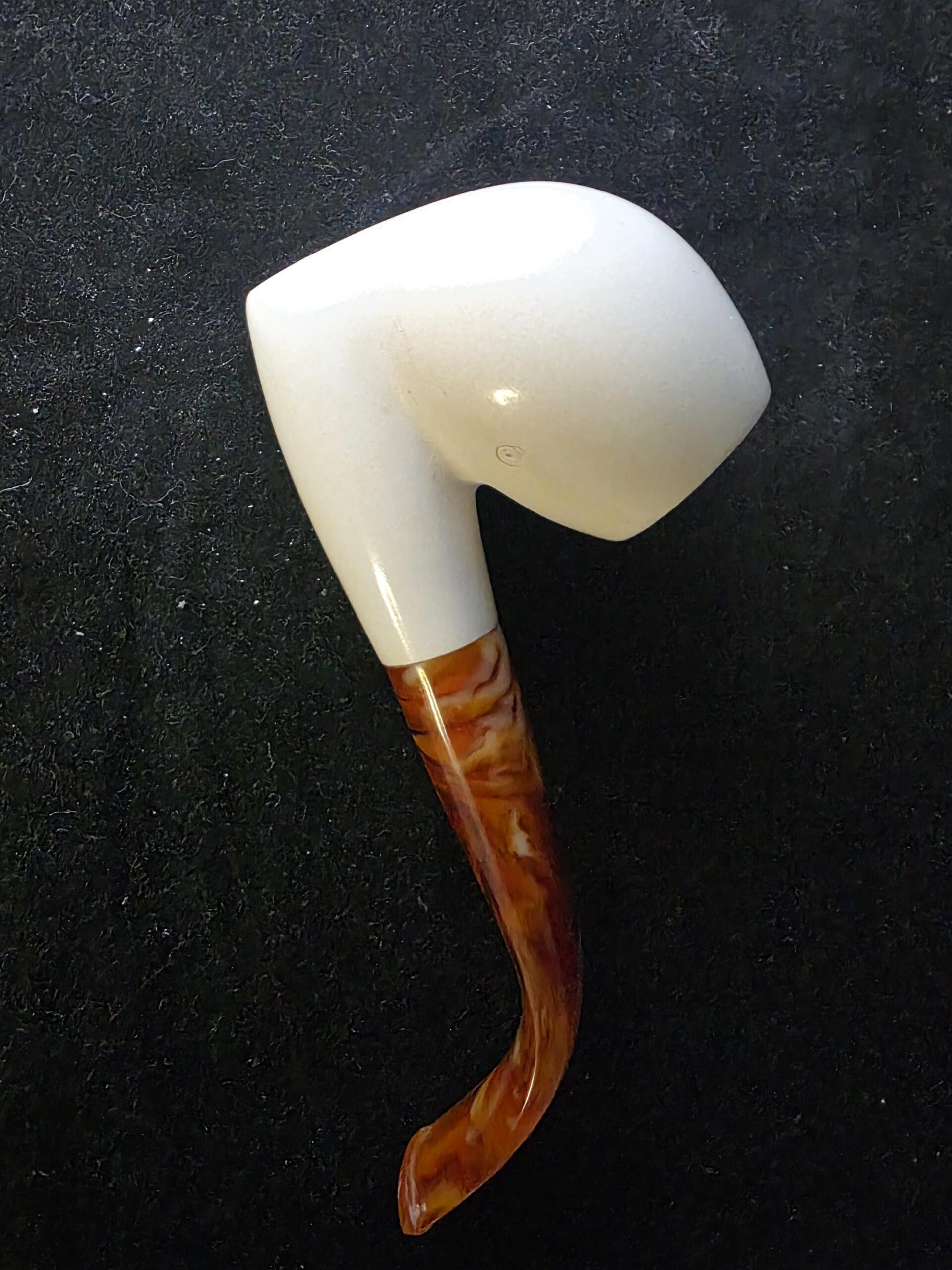Post Modern Bowl shape Meerschaum Pipe , pipe gift for him - Image 5