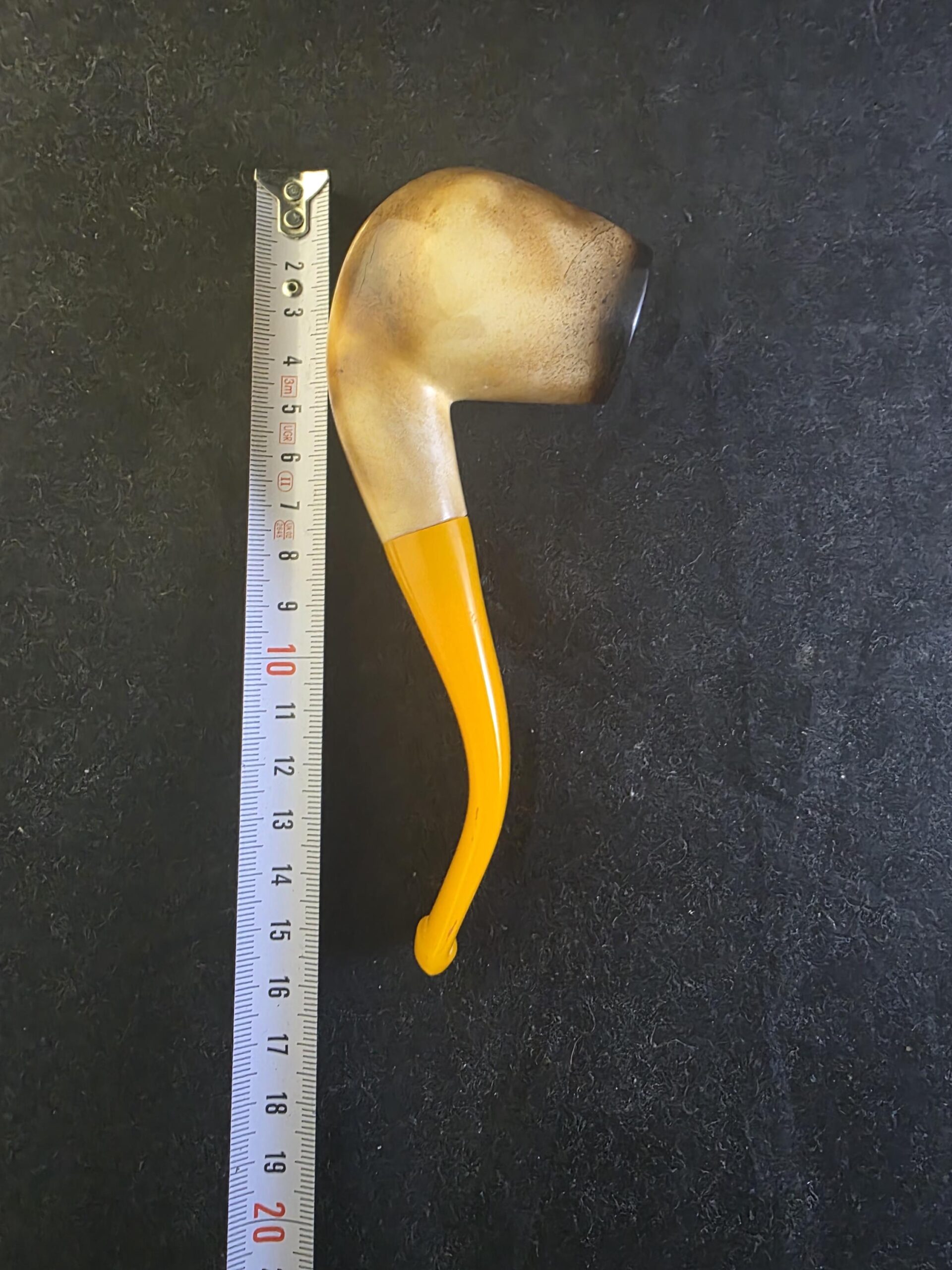 Lee Van Cleef Premium Handmade Meerschaum Pipe with Acrylic Stem &Block meerschaum, American Western Movie Pipe - Image 9