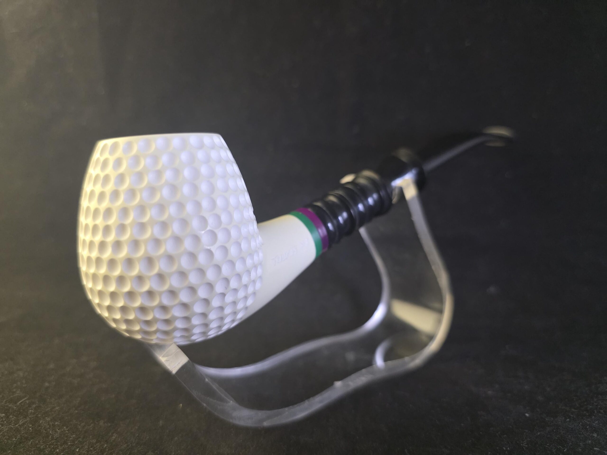 Golf Model Meerschaum Pipe &Block Meerschaum, - Image 2