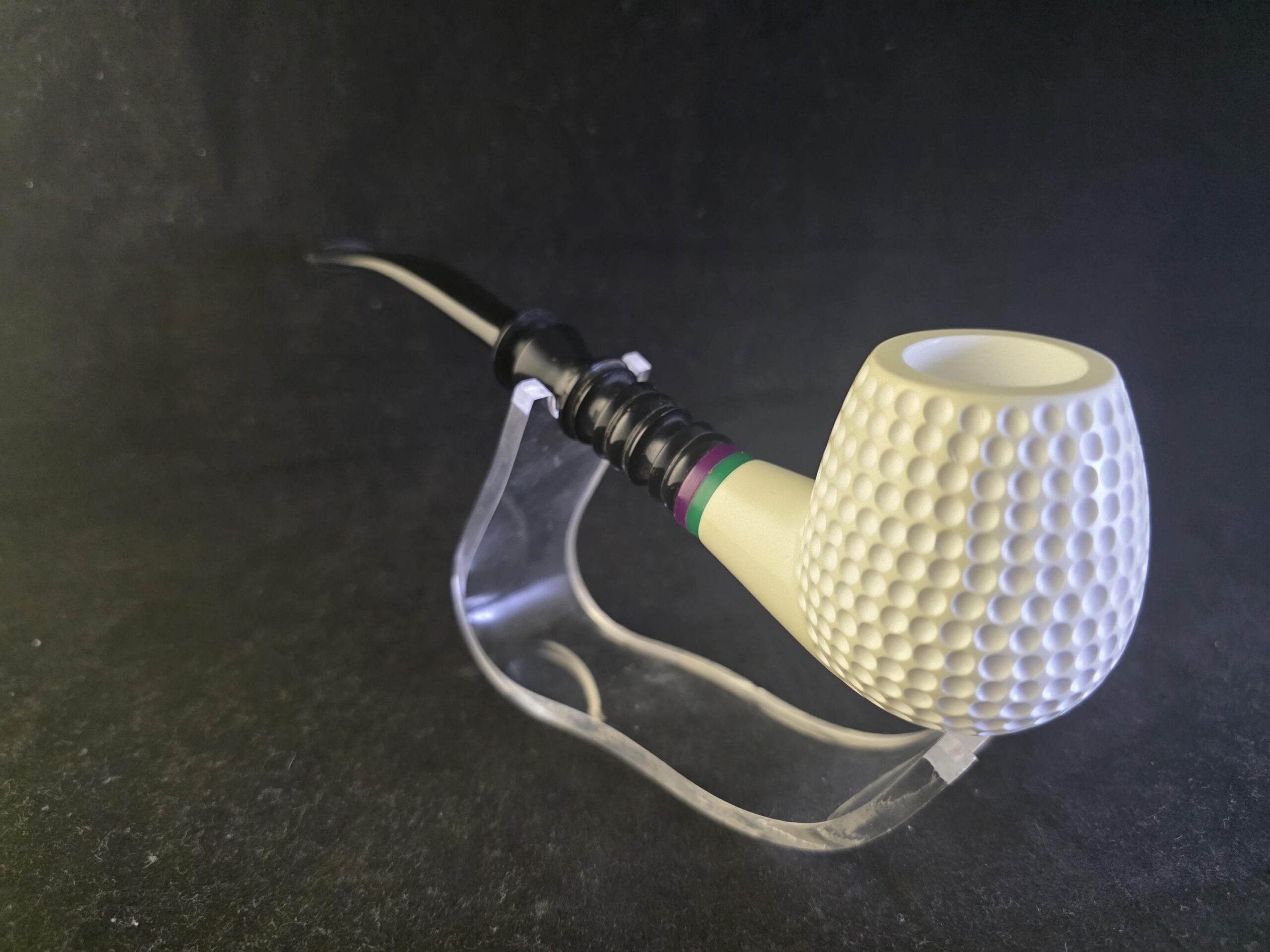 Golf Model Meerschaum Pipe &Block Meerschaum, - Image 6