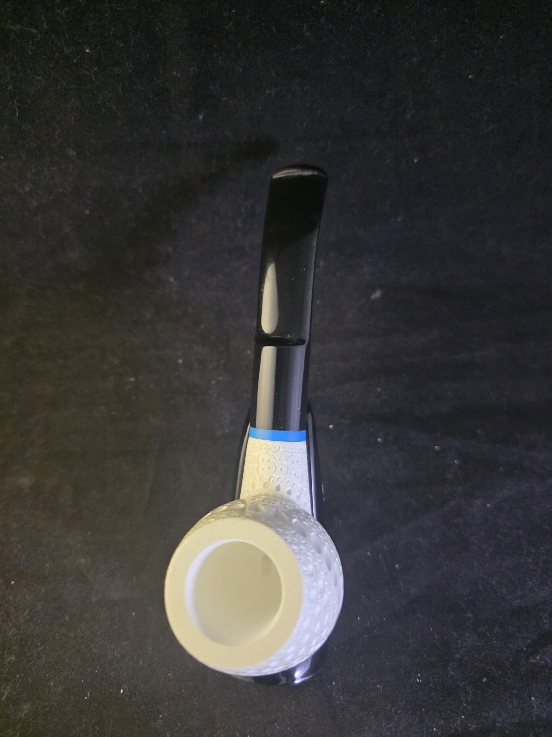 Handmade Turkish Meerschaum Smoking Pipe with Acrylic Stem –Lightweight Cool Design – Unique Gift for Him, Turkish Meerschaum - Image 3