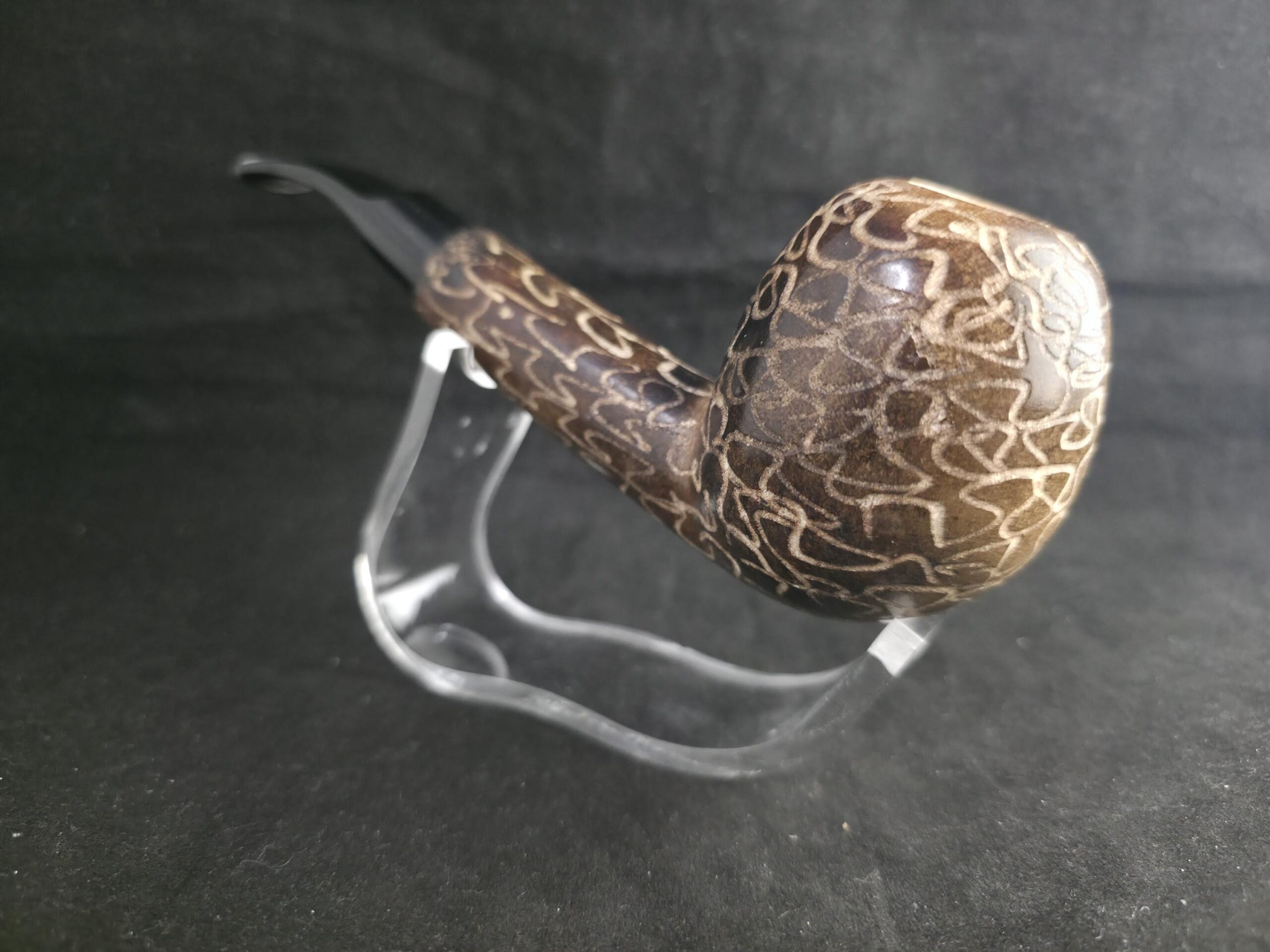 Premium Model Meerschaum Pipe with Acrylic Stem