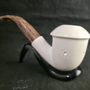 Calabash Meerschaum Pipe with acrylic Stem and filter