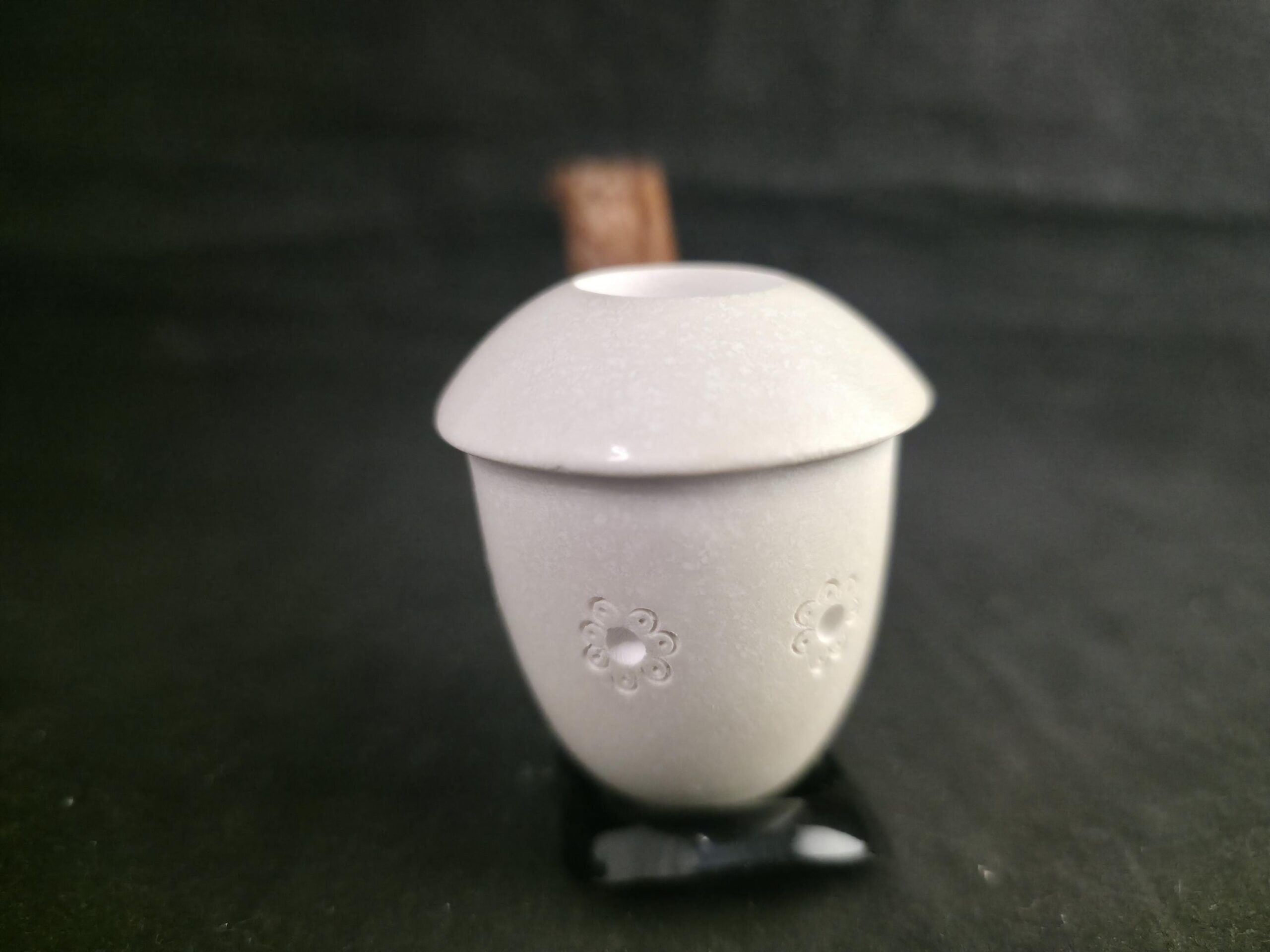 Calabash Meerschaum Pipe with acrylic Stem and filter - Image 2