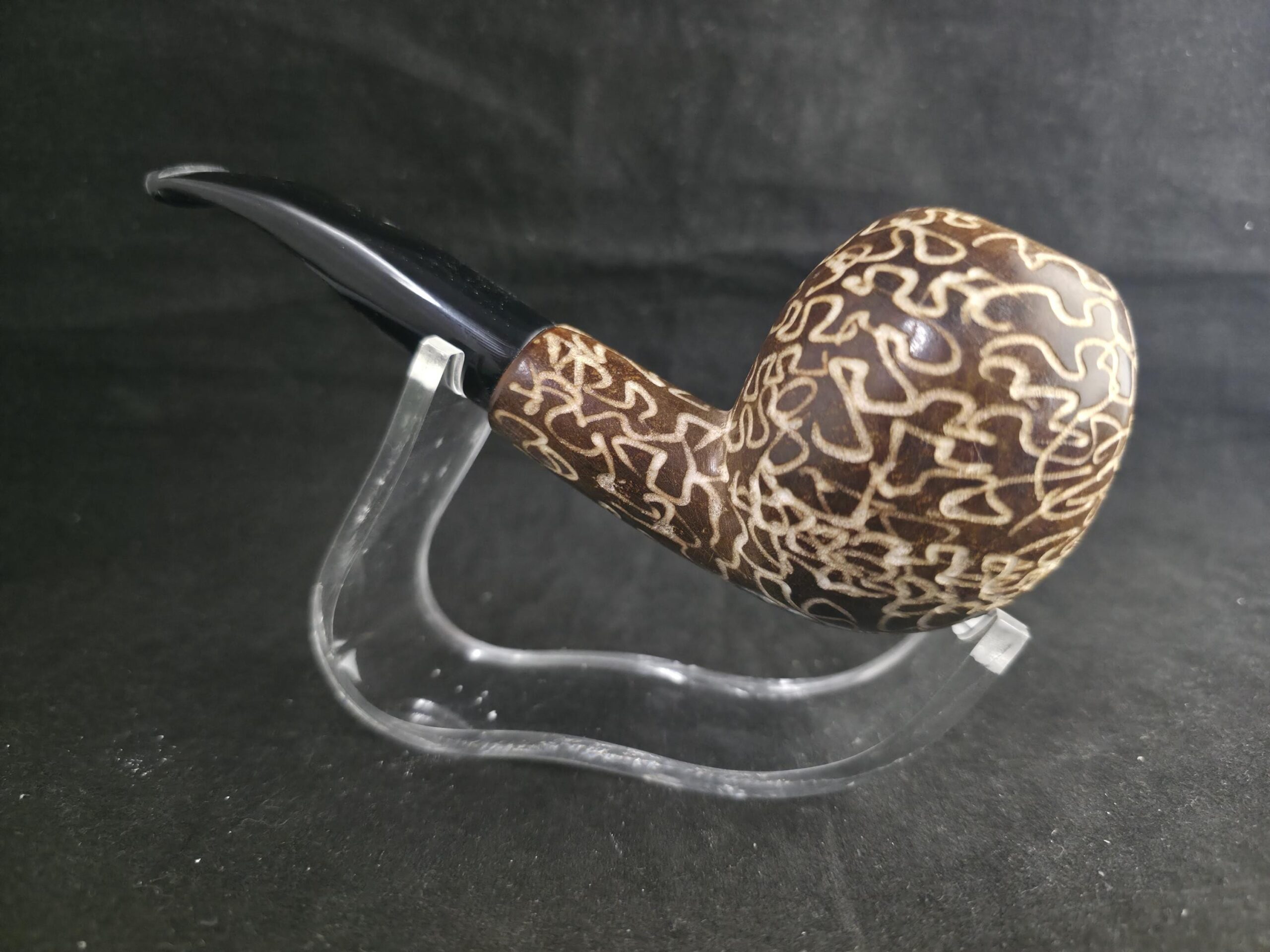 Premium Model Meerschaum Pipe with acrylic Stem