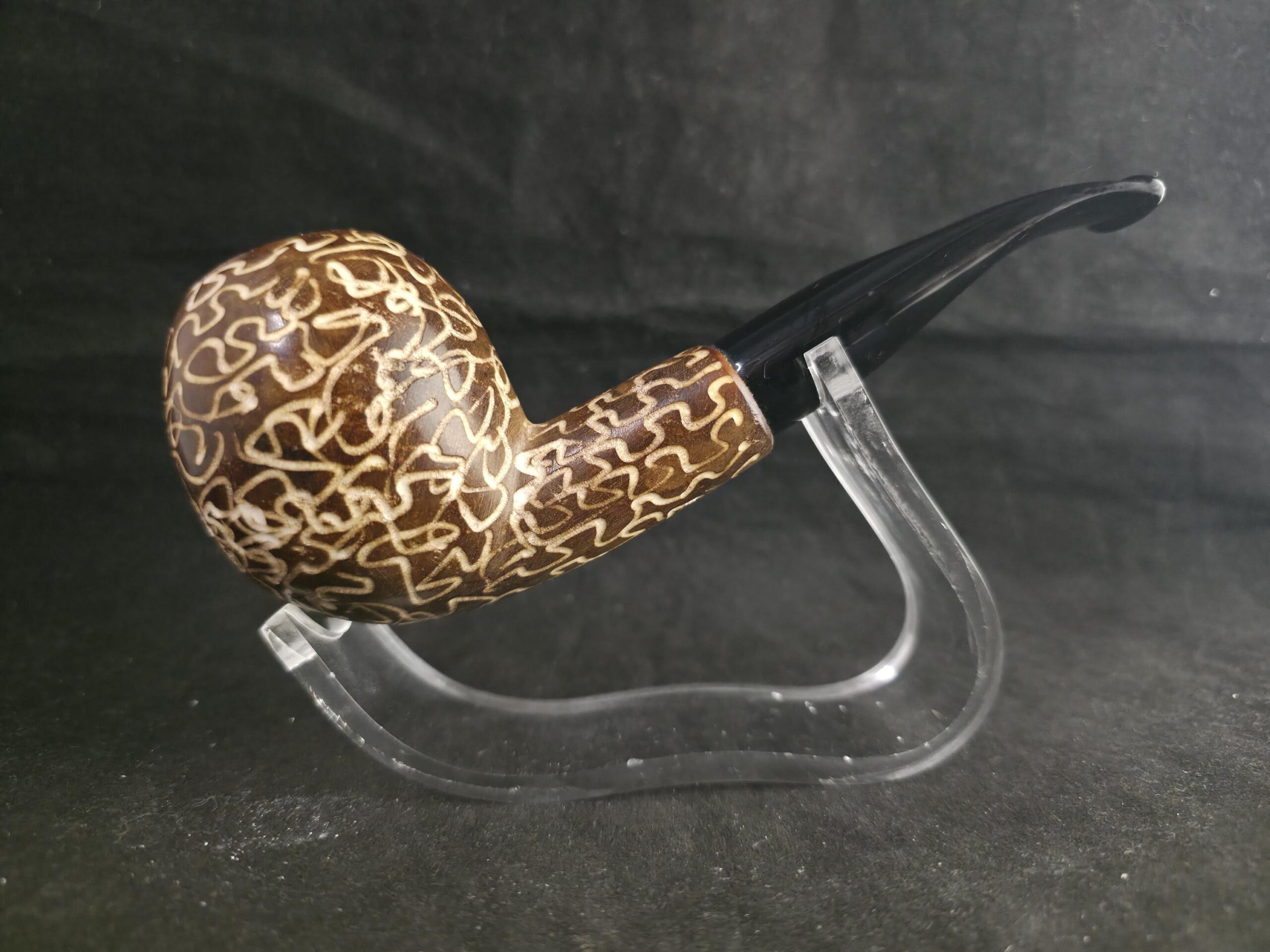 Premium Model Meerschaum Pipe with acrylic Stem - Image 6