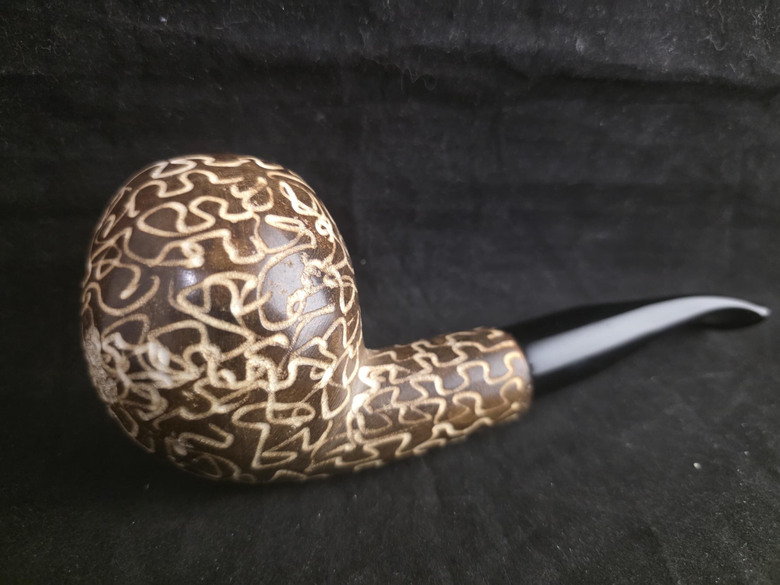 Premium Model Meerschaum Pipe with acrylic Stem - Image 8