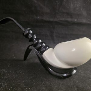 Free Design Apple Shape Meerschaum Pipe with acrylic stem