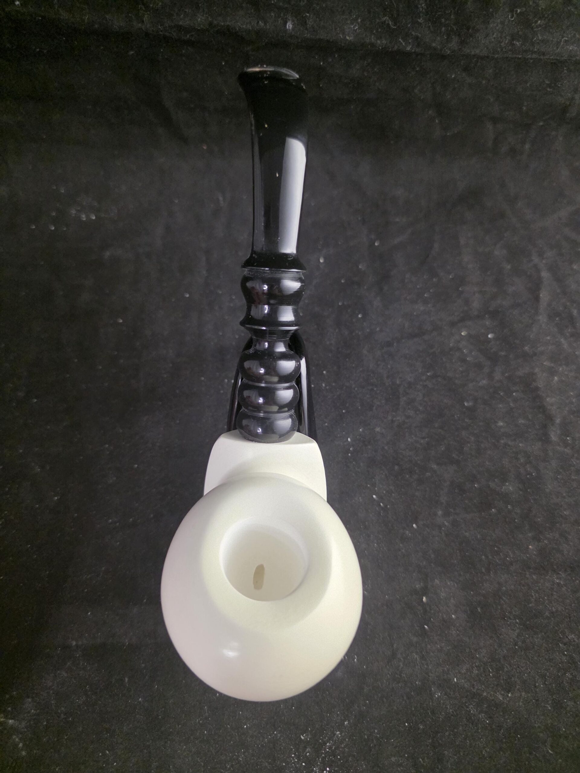 Free Design Apple Shape Meerschaum Pipe with acrylic stem - Image 2