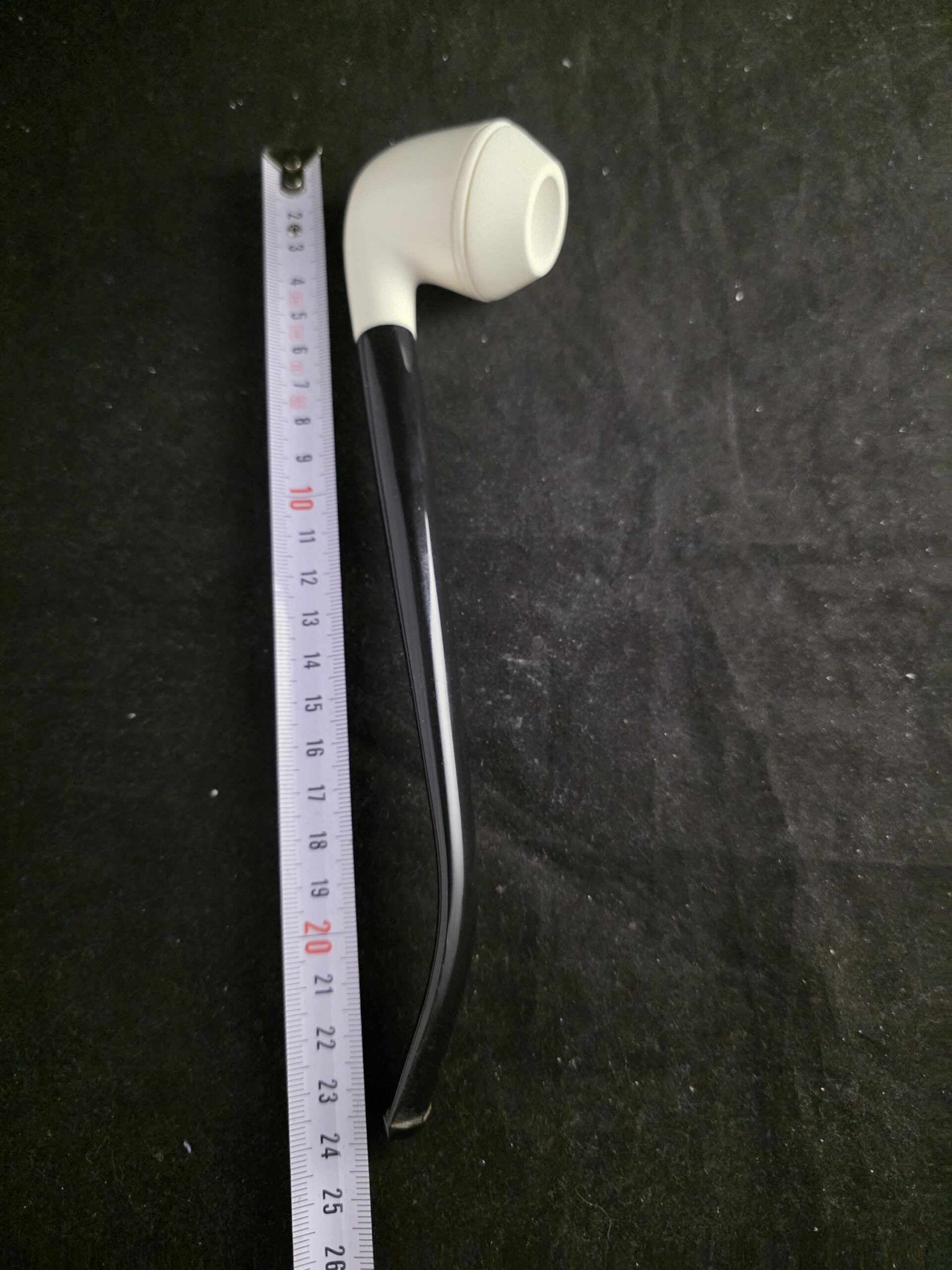 Bulldog Churchwarden Meerschaum Pipe with Acrylic Stem - Image 7