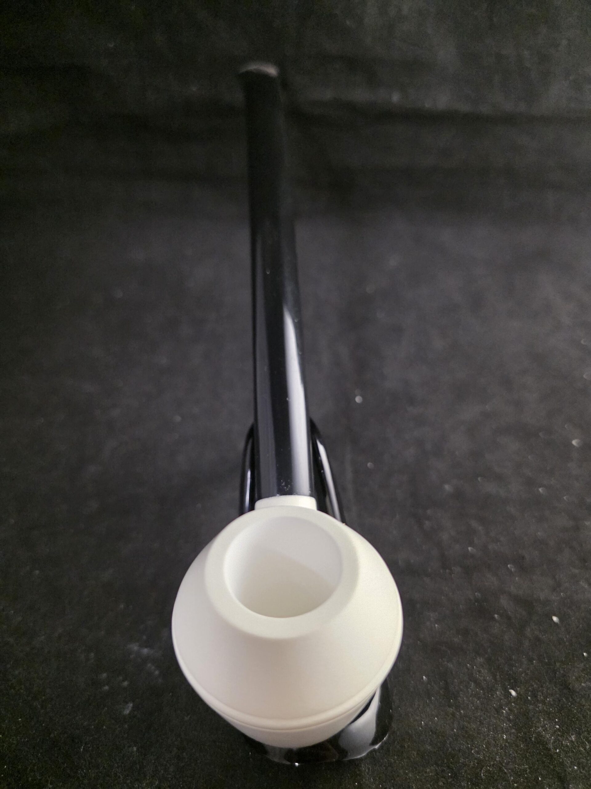 Bulldog Churchwarden Meerschaum Pipe with Acrylic Stem - Image 4