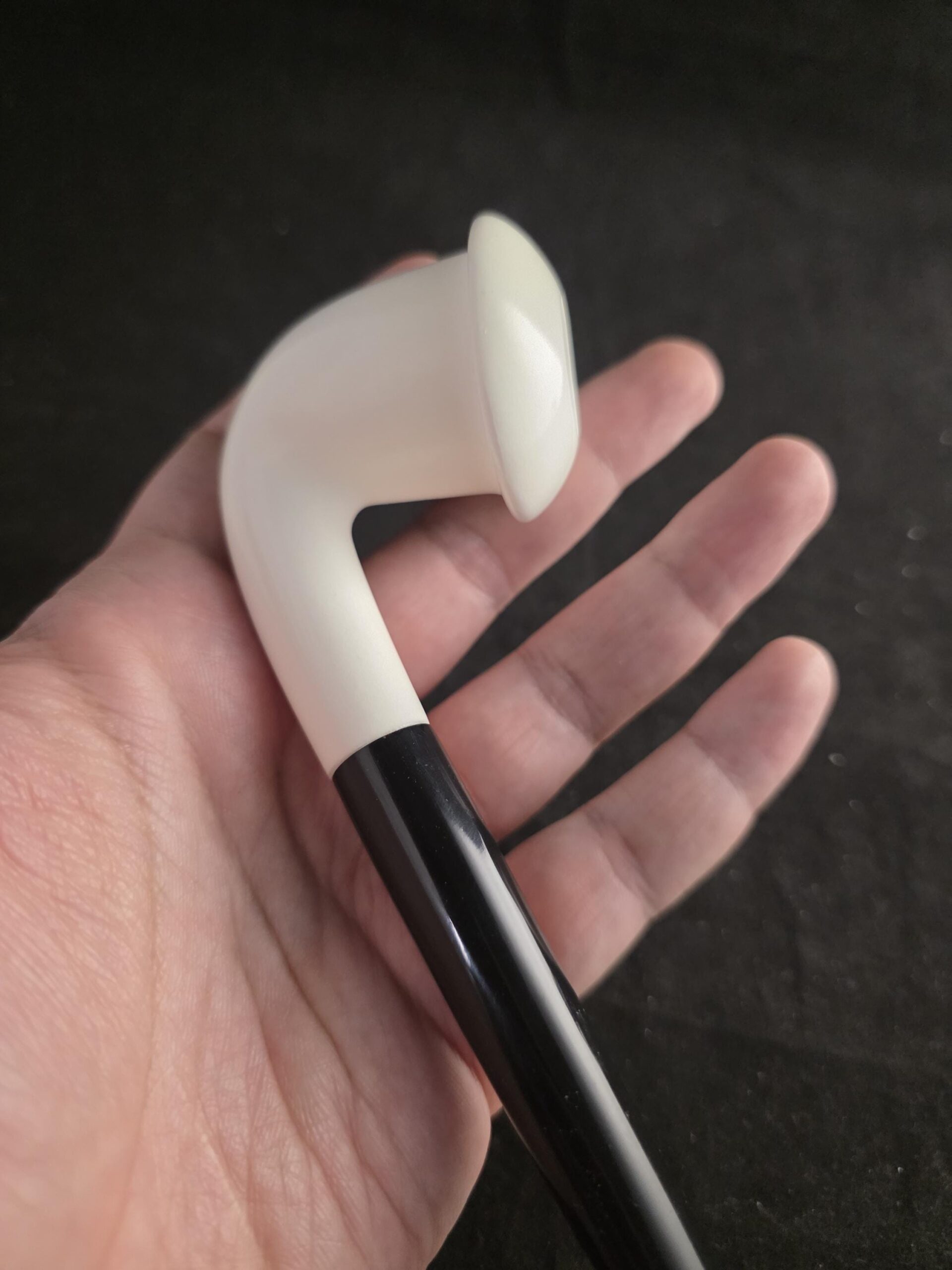 Calabash Curchwarden Pipe with Acrylic Stem - Image 9