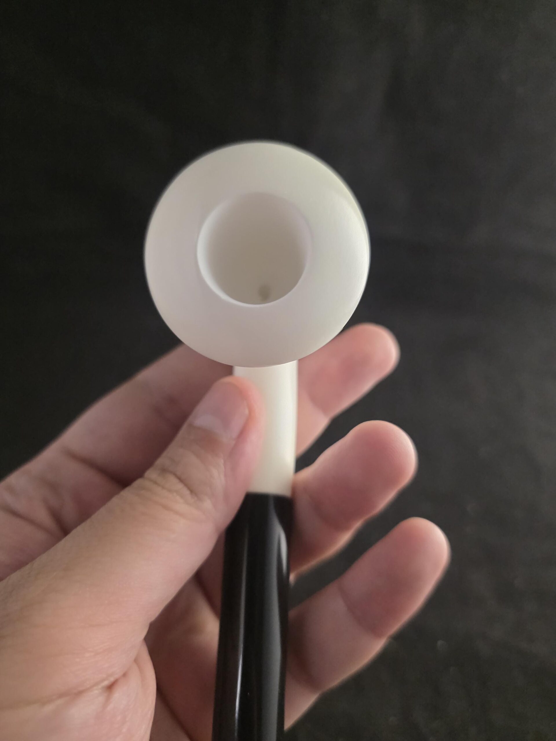 Calabash Curchwarden Pipe with Acrylic Stem - Image 8