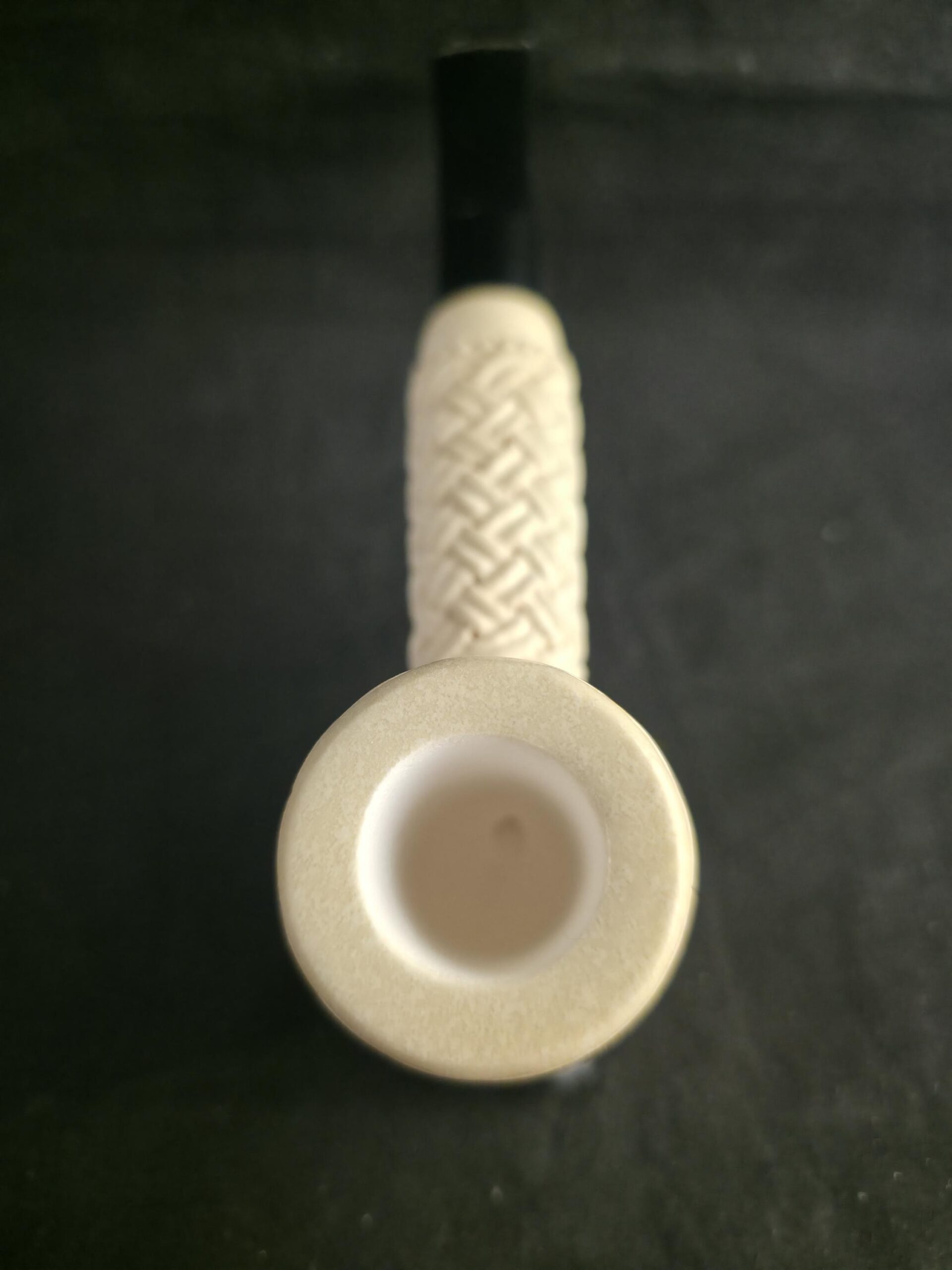 Special Depicted Meerschaum Pipe with Acrylic Stem, Premium Meerschaum Pipe - Image 5