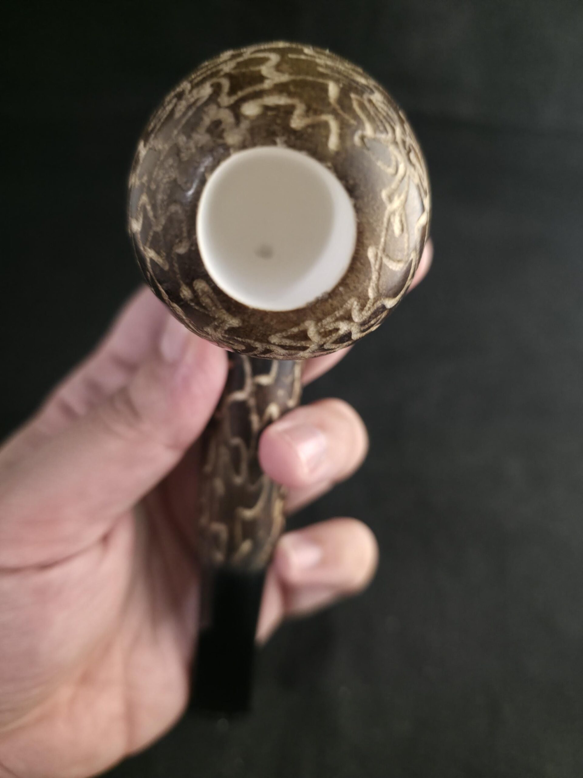 Premium Model Meerschaum Pipe with Acrylic Stem - Image 7