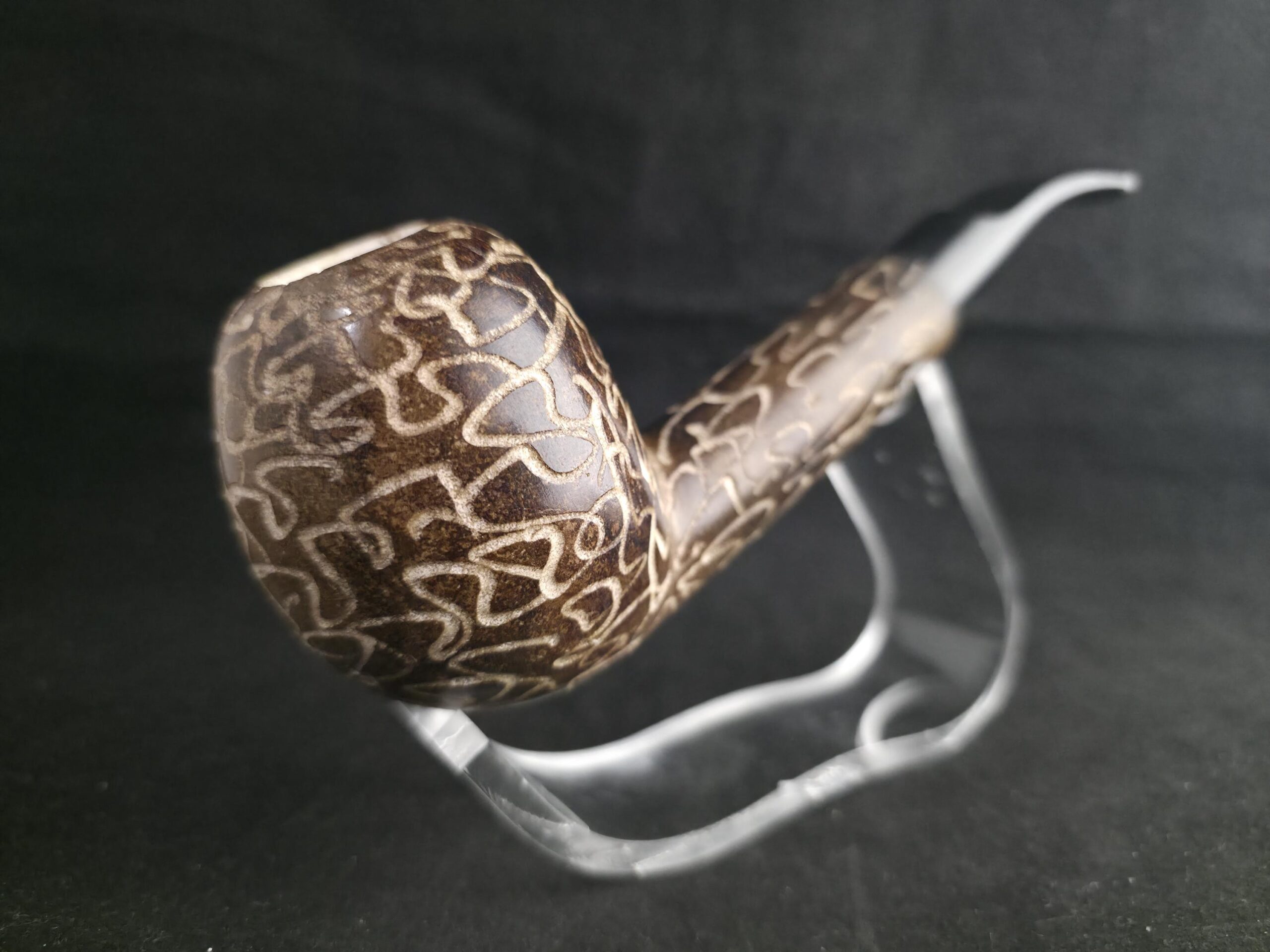 Premium Model Meerschaum Pipe with Acrylic Stem - Image 3