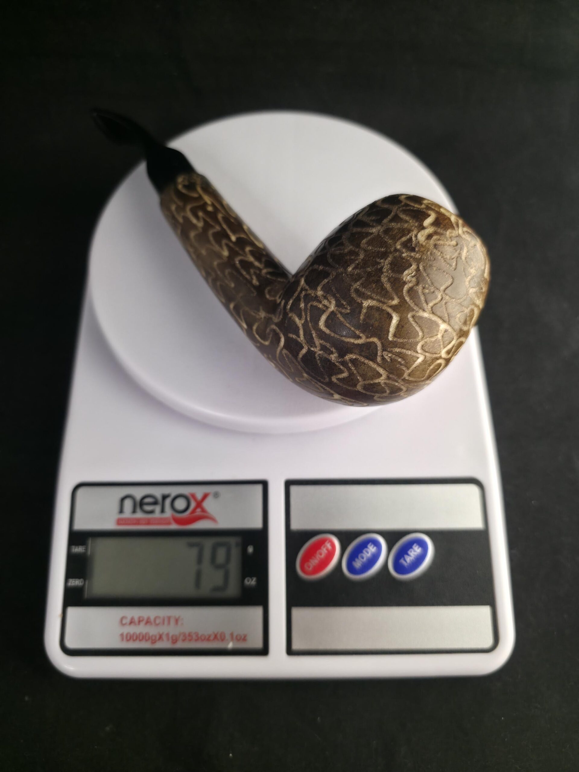 Premium Model Meerschaum Pipe with Acrylic Stem - Image 10