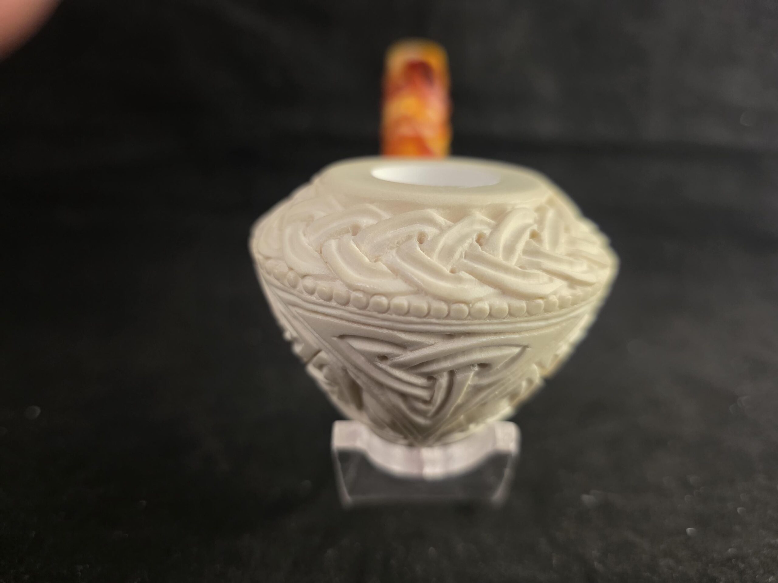 Special Relief Carved Meerschaum Pipe - Image 4