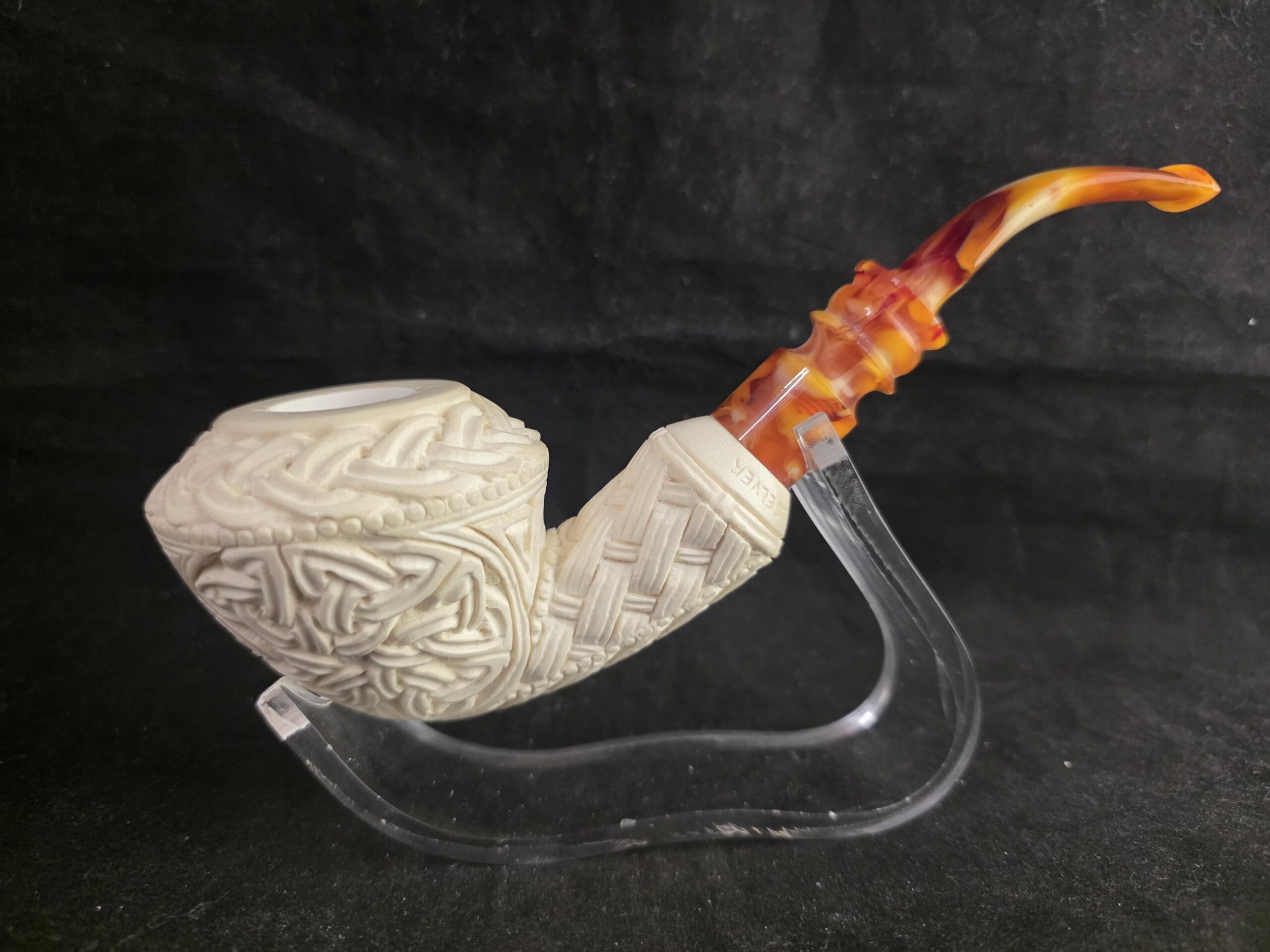 Special Relief Carved Meerschaum Pipe - Image 7
