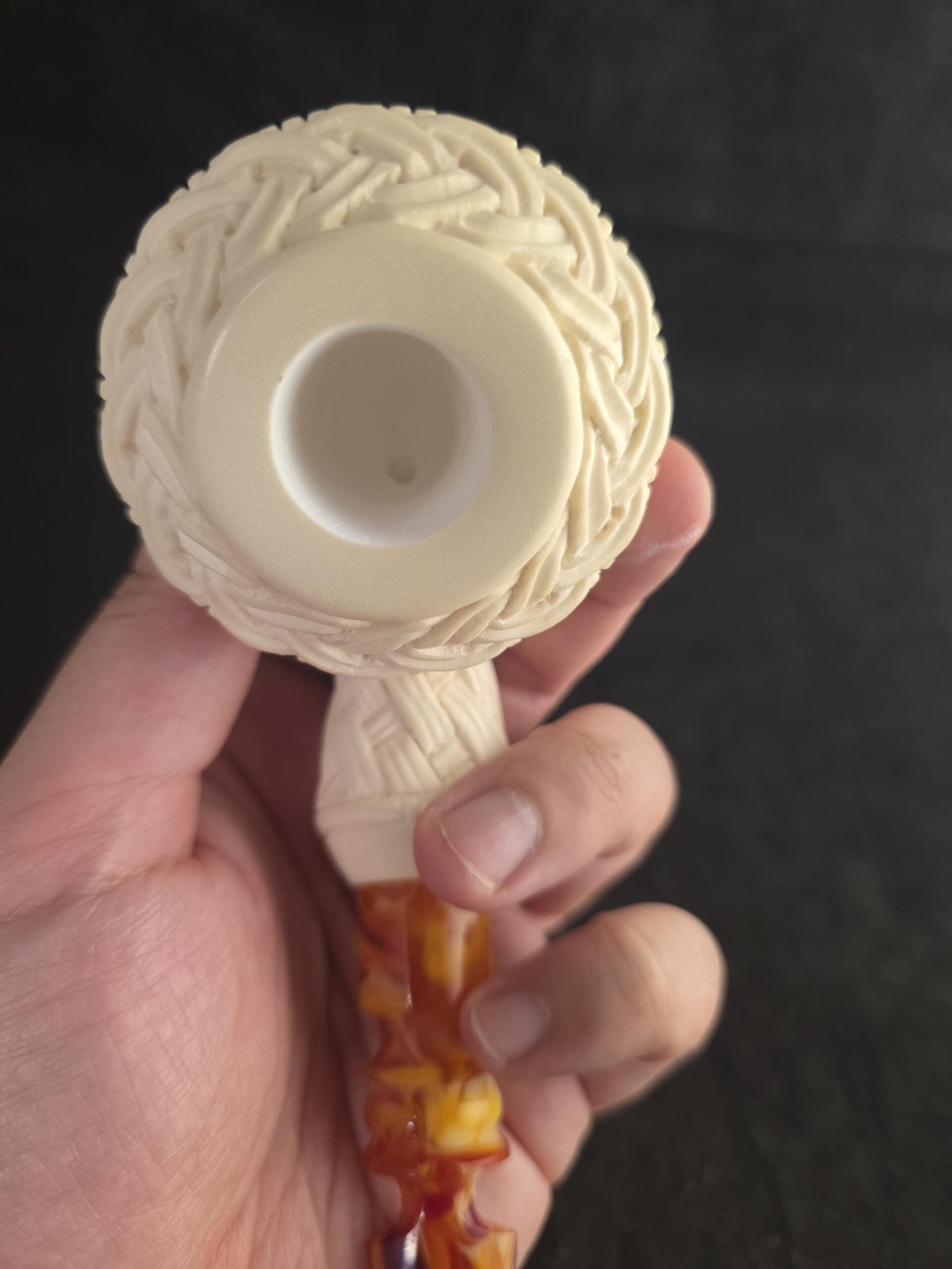 Special Relief Carved Meerschaum Pipe - Image 2