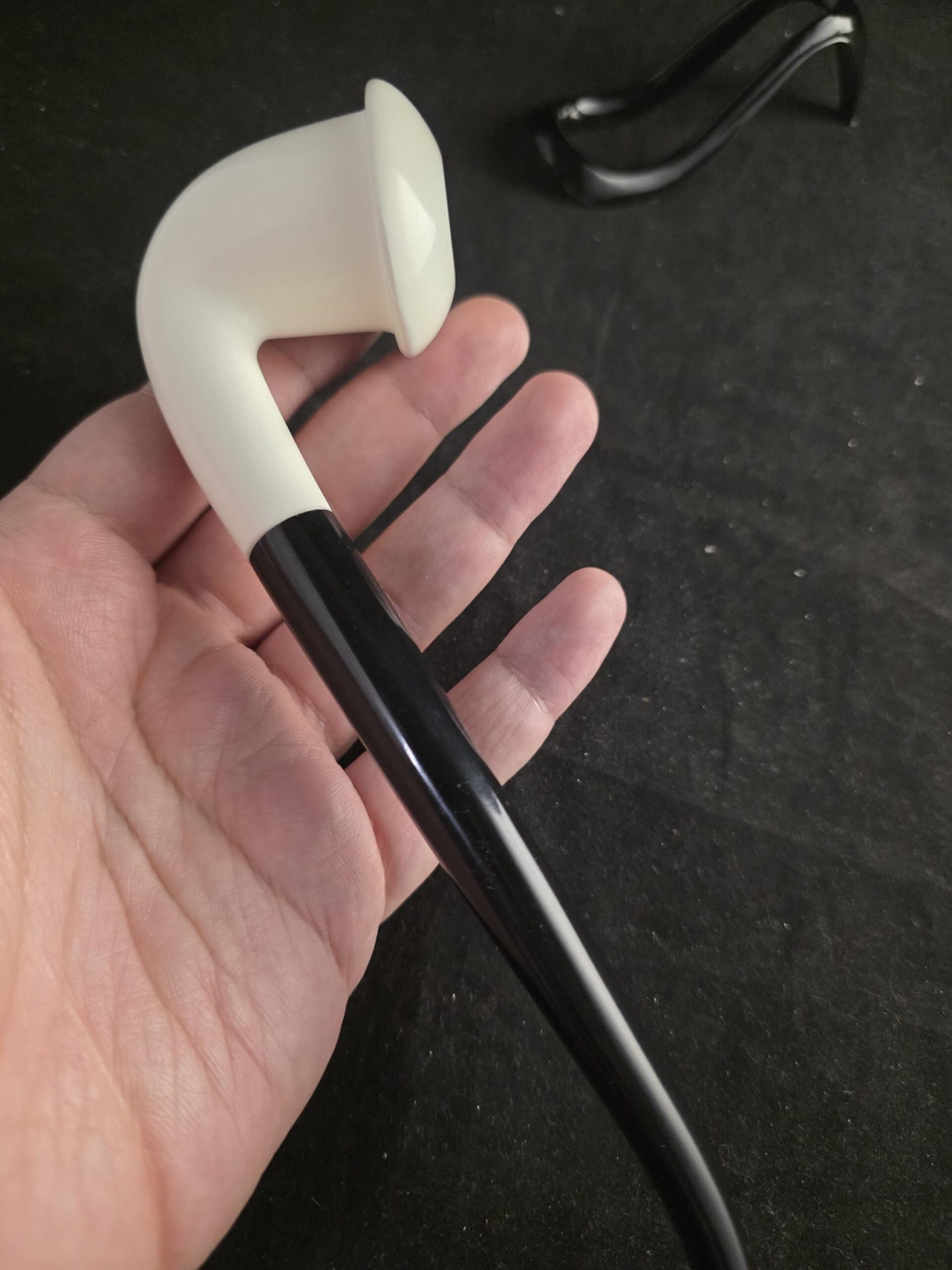 Calabash Curchwarden Pipe with Acrylic Stem - Image 7