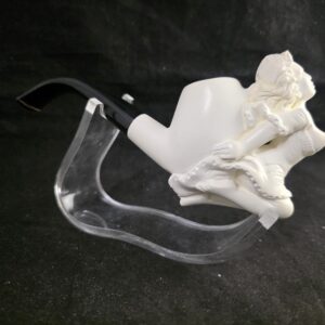 Pretty Lady Meerschaum Pipe with Acrylic Stem