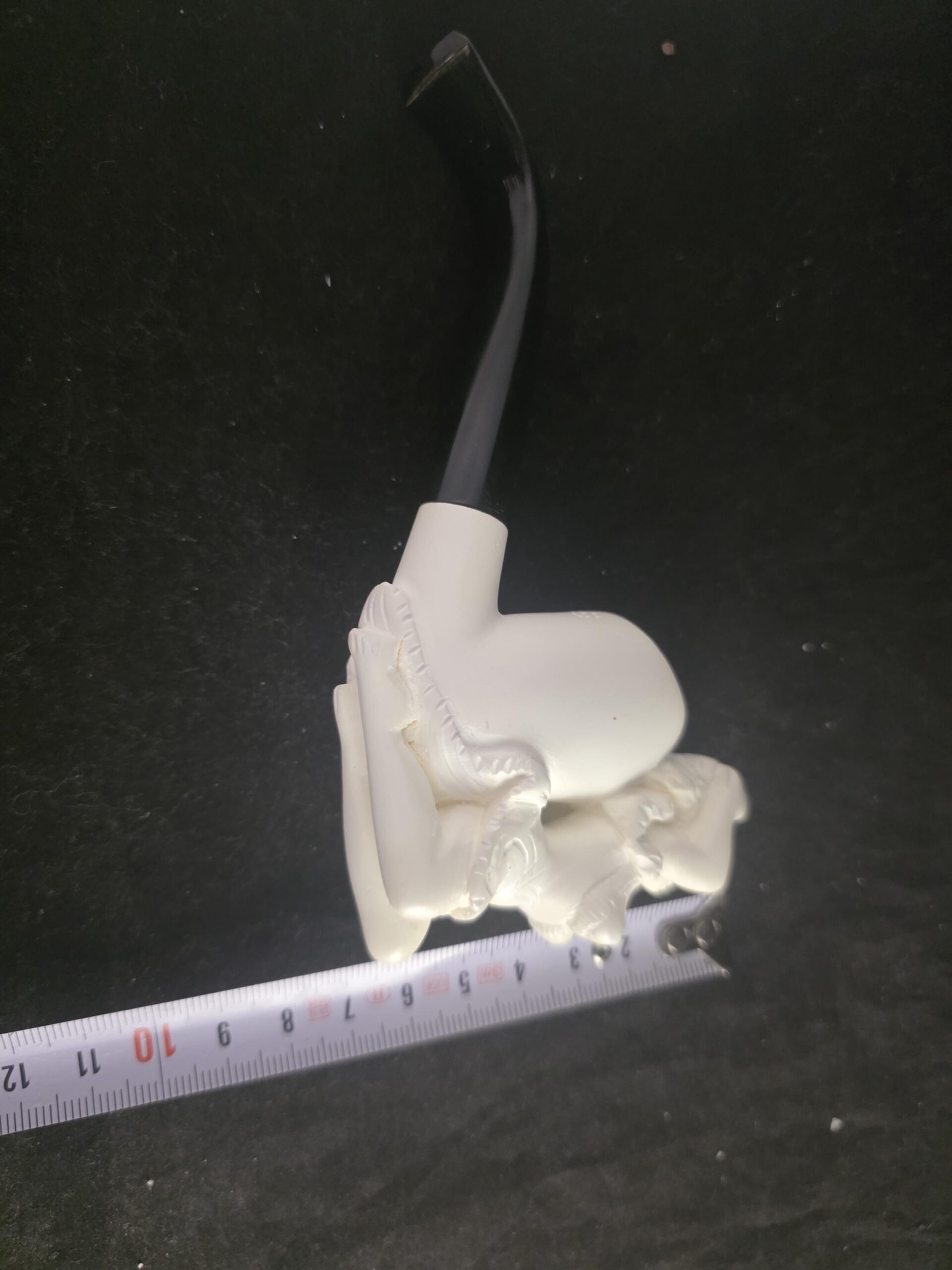 Pretty Lady Meerschaum Pipe with Acrylic Stem - Image 10