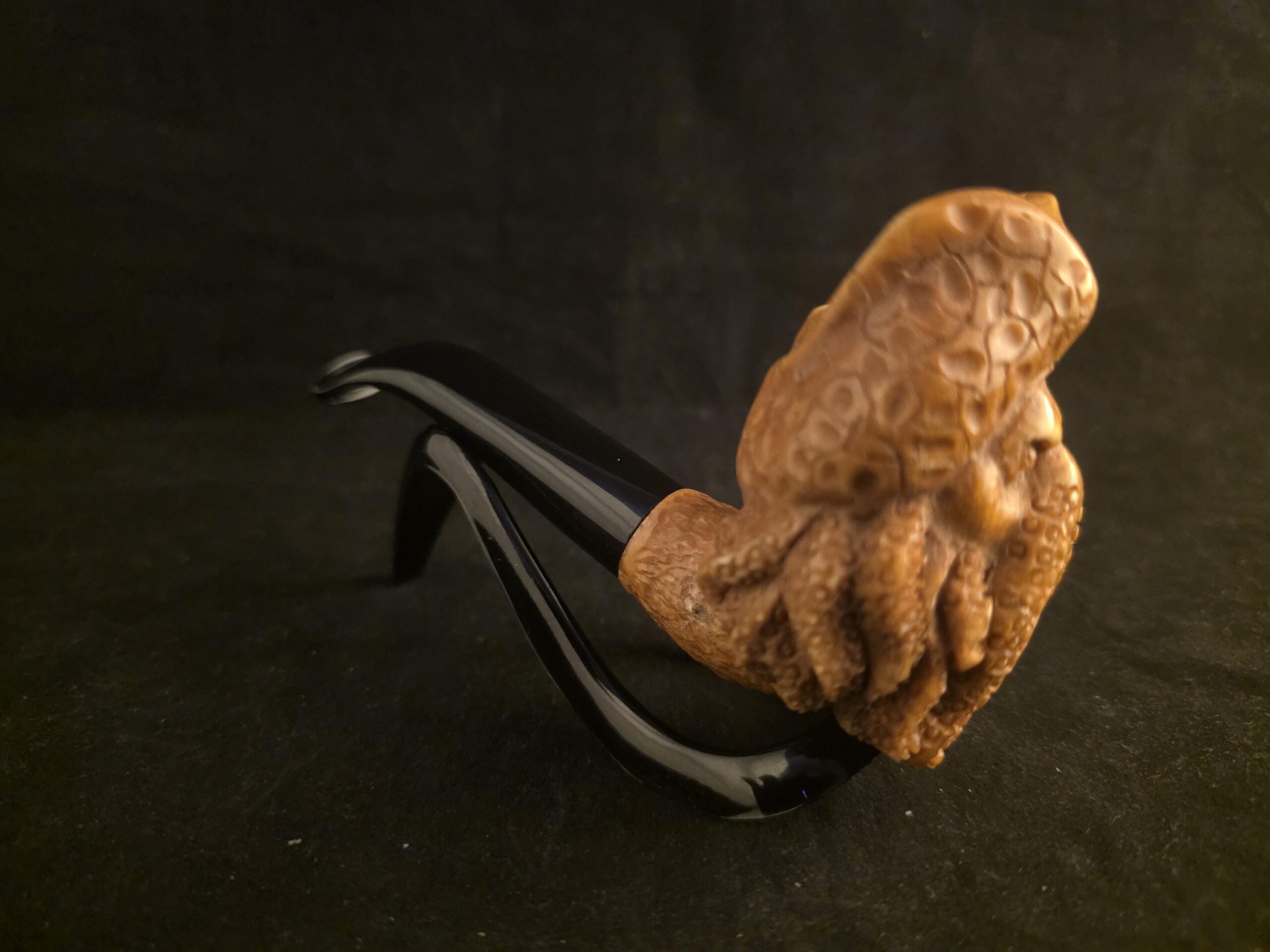 Hand-Carved Davy Jones Block Meerschaum Pipe – A Legendary Collector's Piece - Image 2