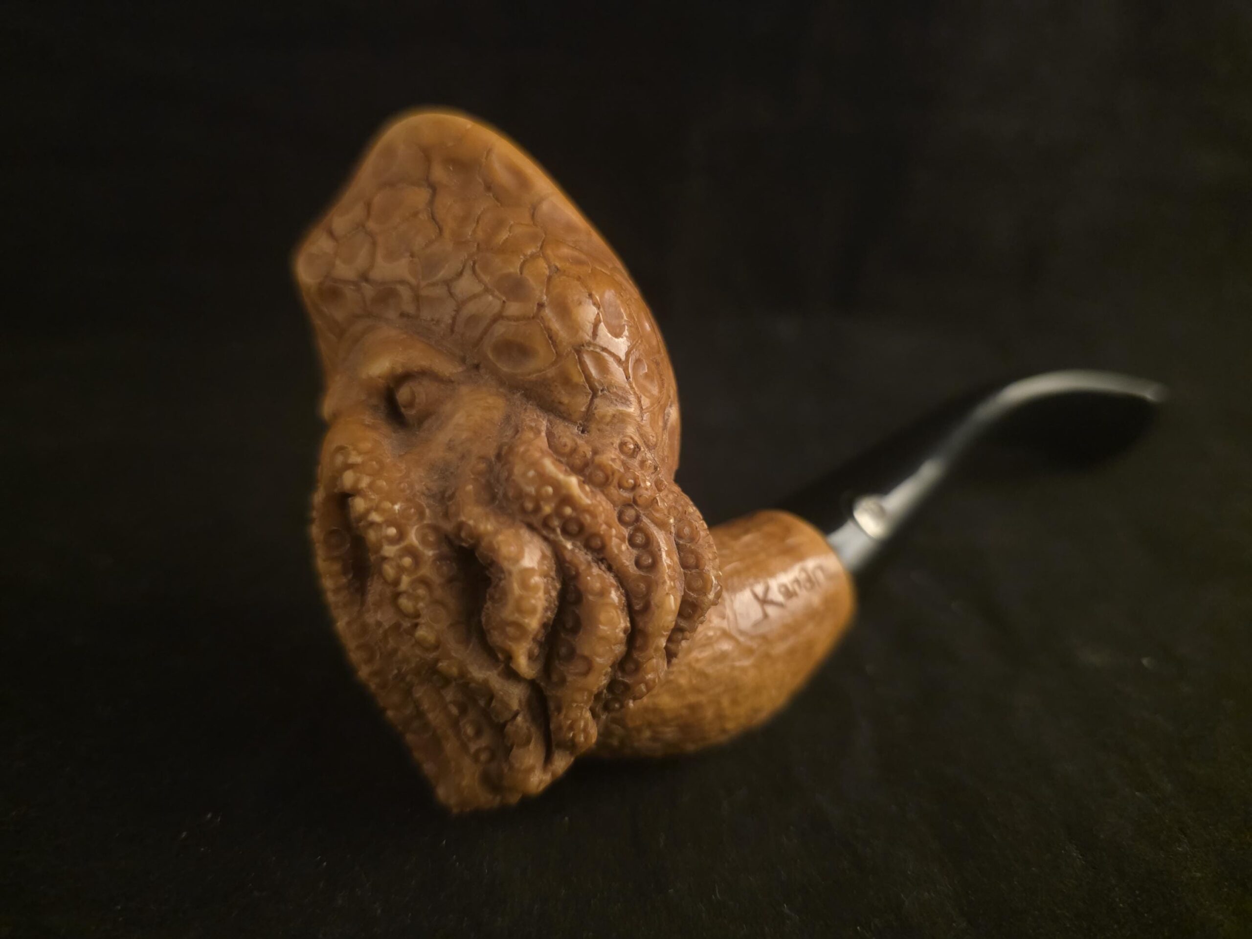 Hand-Carved Davy Jones Block Meerschaum Pipe – A Legendary Collector's Piece