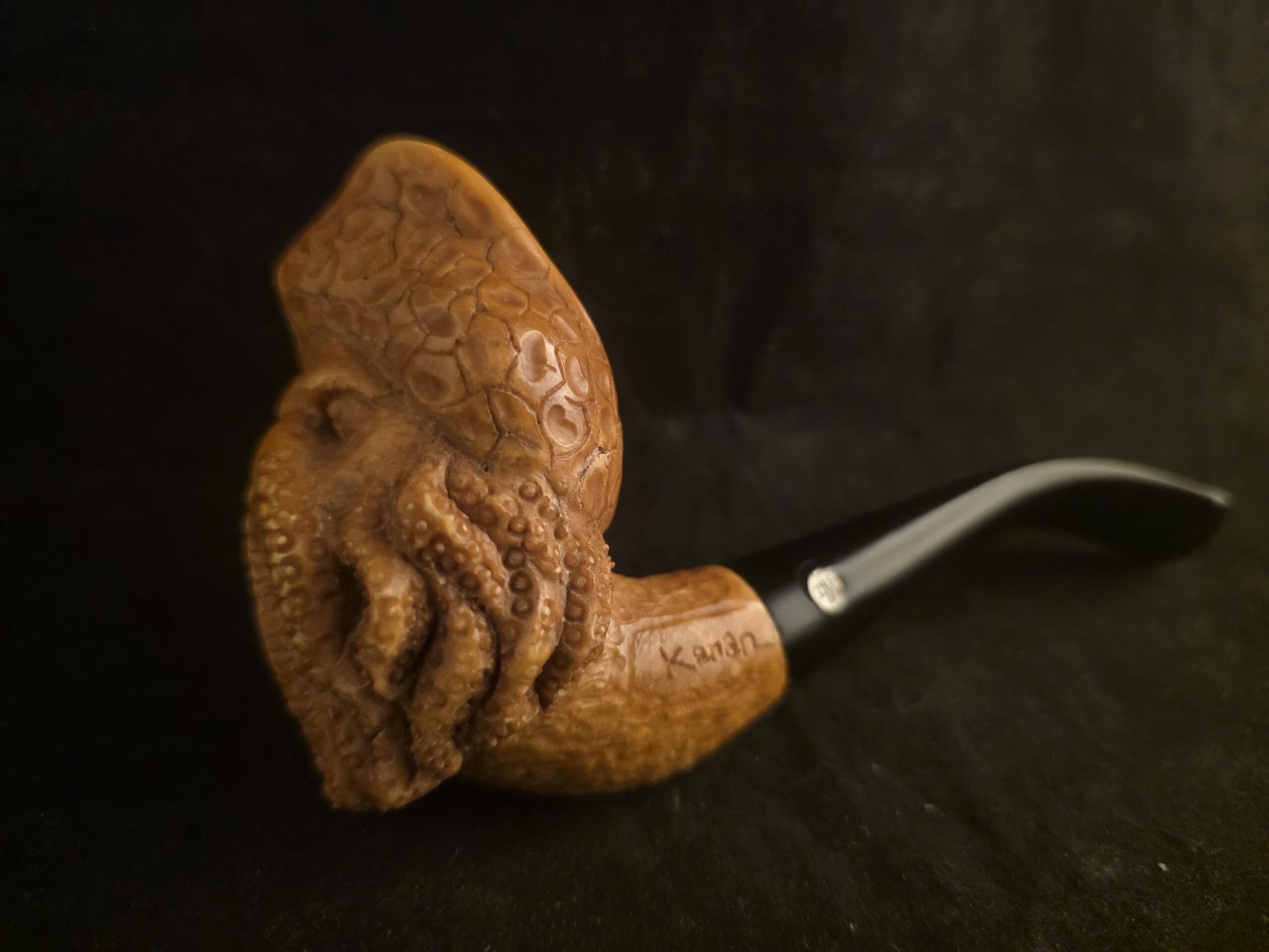 Hand-Carved Davy Jones Block Meerschaum Pipe – A Legendary Collector's Piece - Image 10