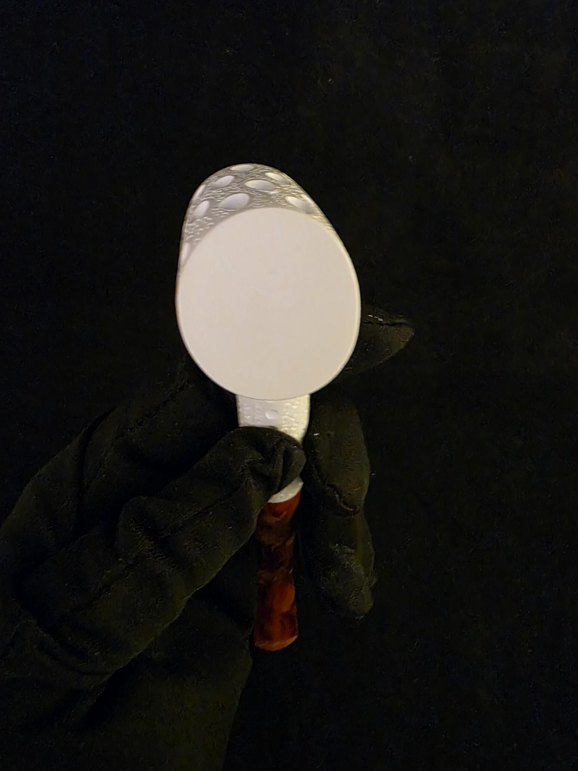 Hand-Carved Poker Meerschaum Pipe – Raindrop Carving – Block Meerschaum - Image 9