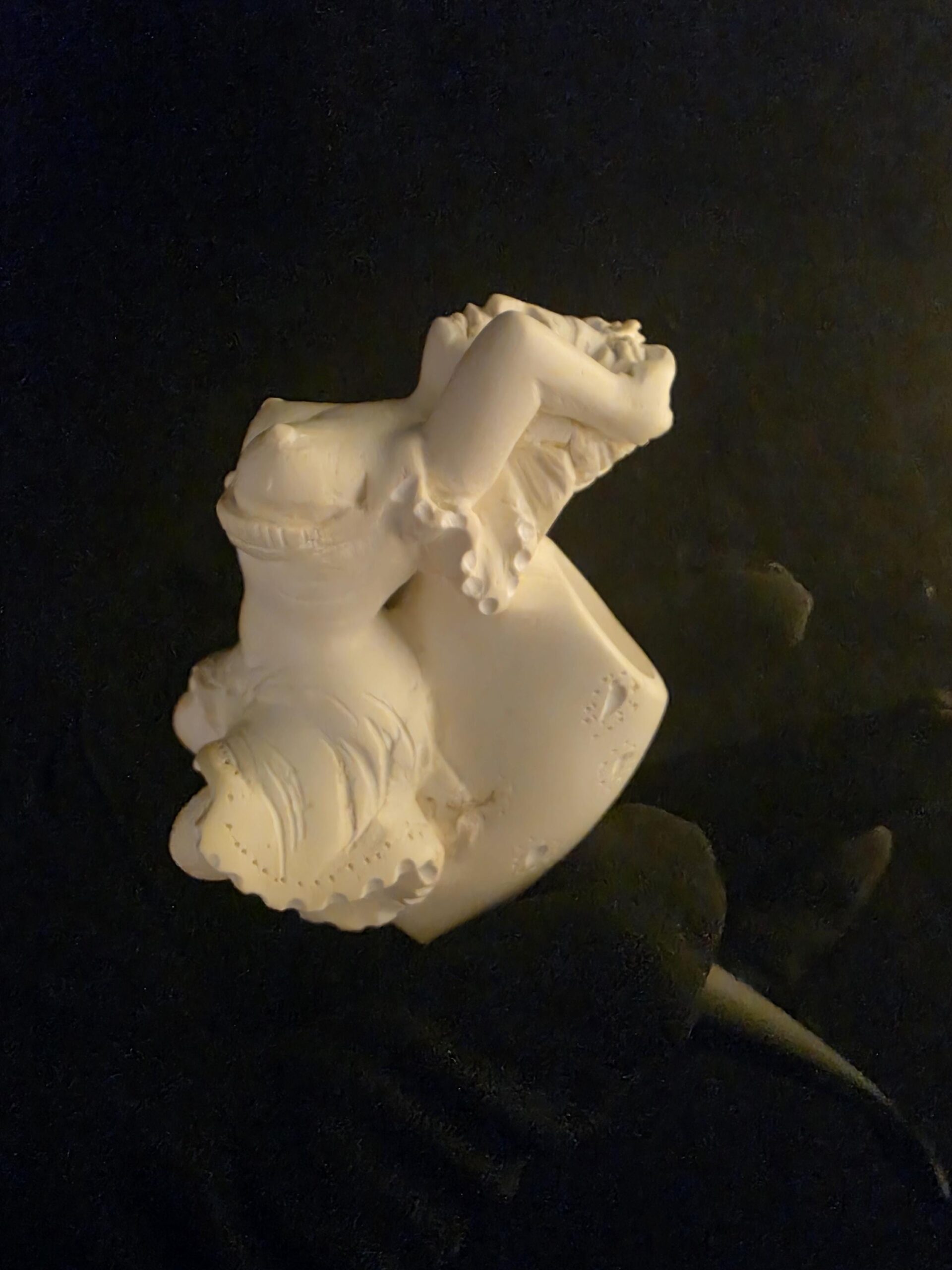 Pretty Lady Meerschaum Pipe with acrylic stem - Image 10