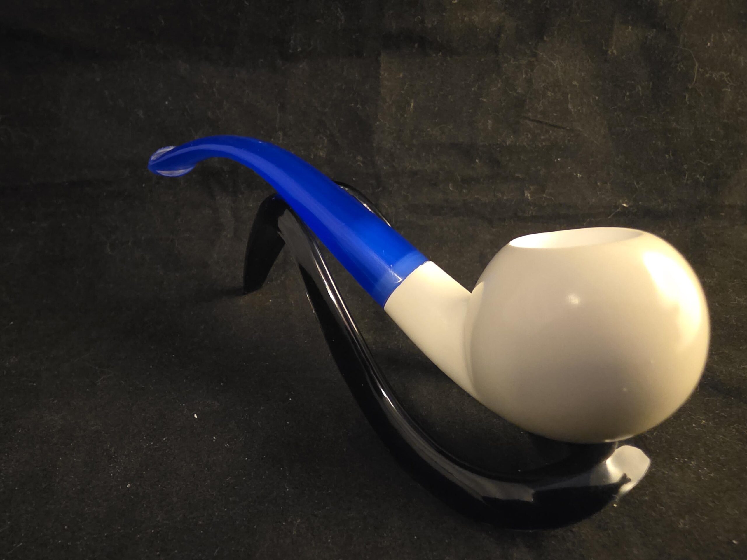 Budget-Friendly SmoothApple Meerschaum Pipe with Acrylic Stem - Image 6