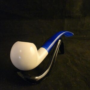 Budget-Friendly SmoothApple Meerschaum Pipe with Acrylic Stem