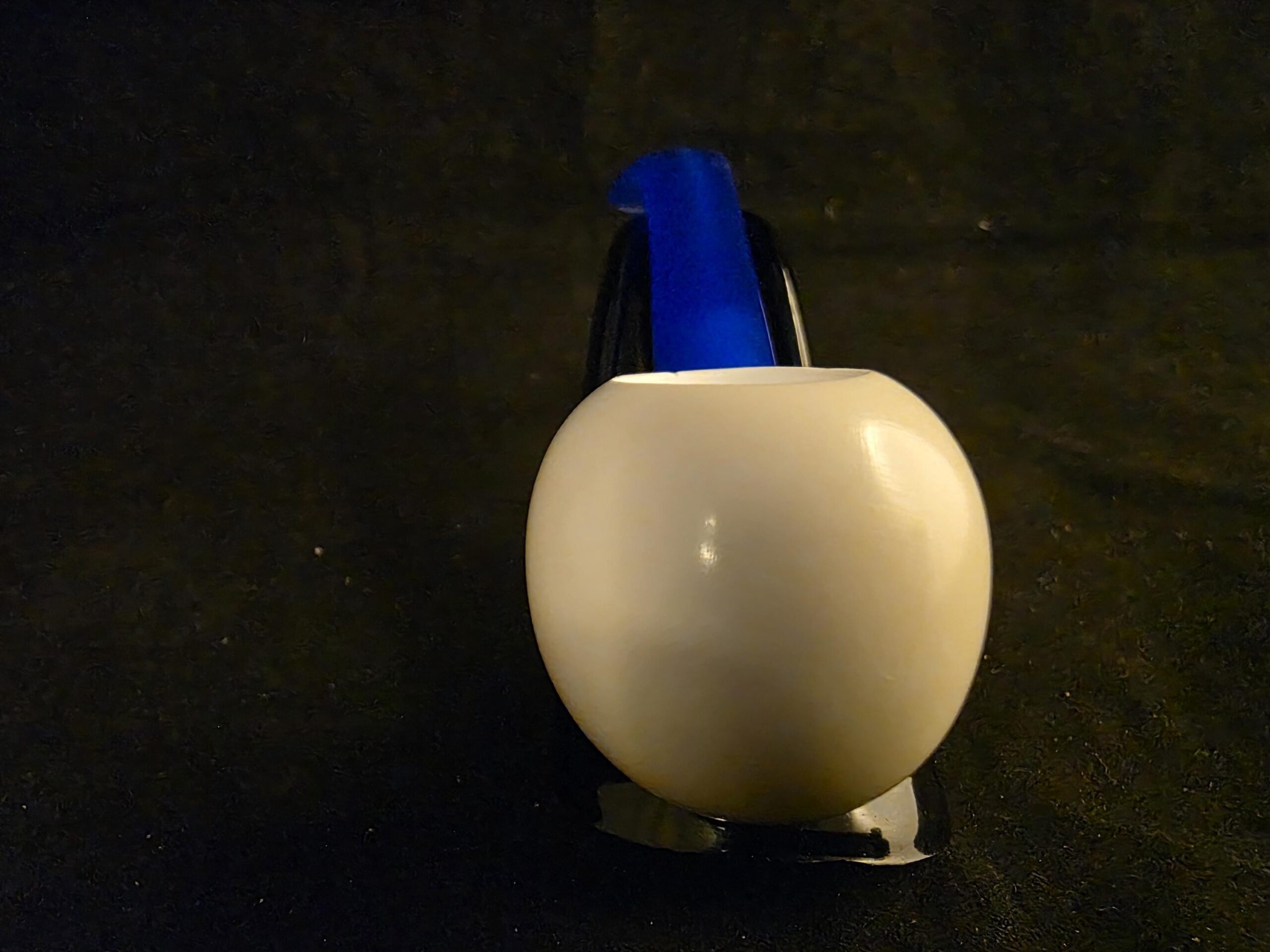 Budget-Friendly SmoothApple Meerschaum Pipe with Acrylic Stem - Image 7