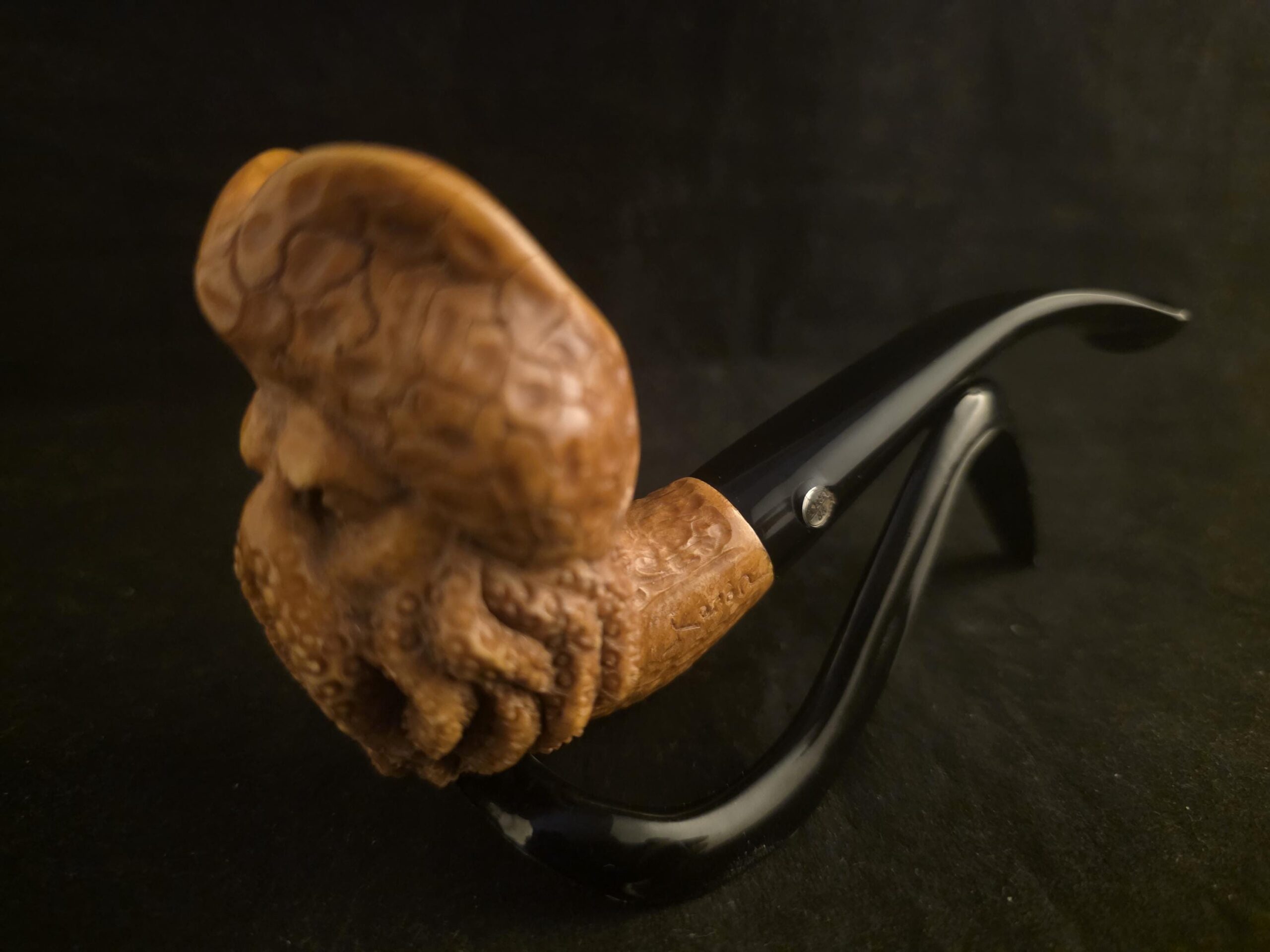 Hand-Carved Davy Jones Block Meerschaum Pipe – A Legendary Collector's Piece - Image 8