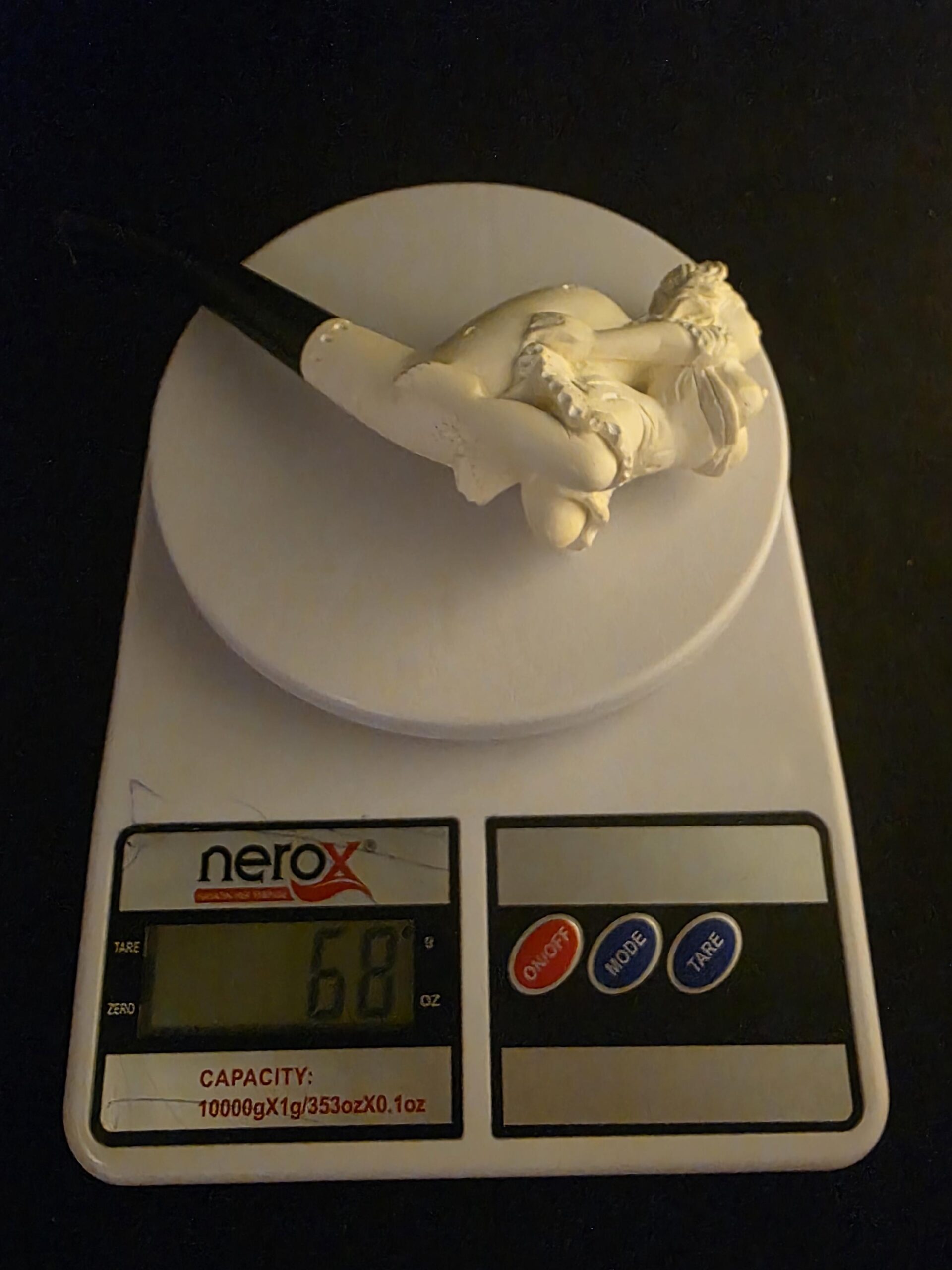 Pretty Lady Meerschaum Pipe with acrylic stem - Image 3