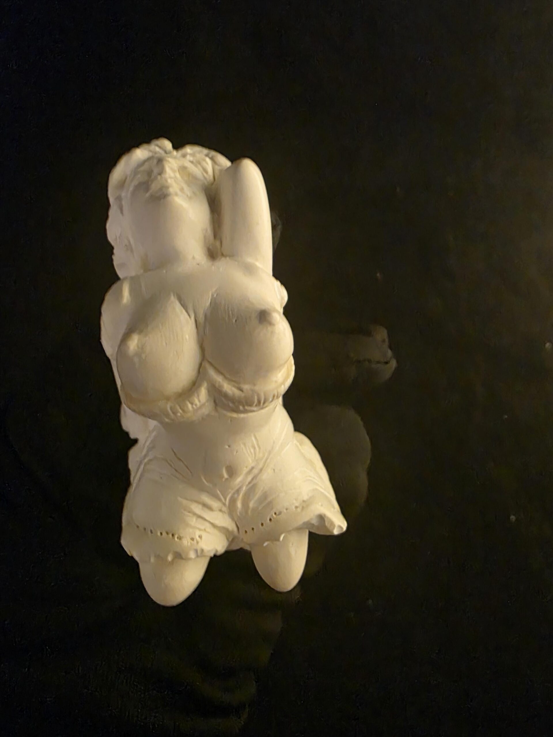 Pretty Lady Meerschaum Pipe with acrylic stem - Image 2