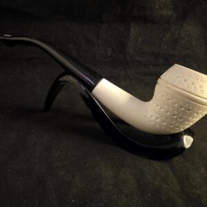Budget-Friendly Depicted Bulldof Meerschaum Pipe, Block Meerschaum